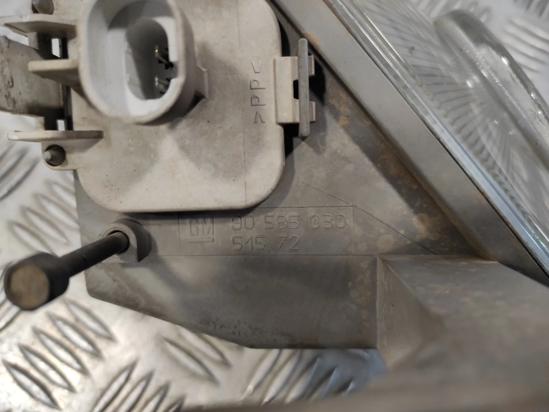 Faro Antiniebla Derecho para Opel Vectra B Berlina