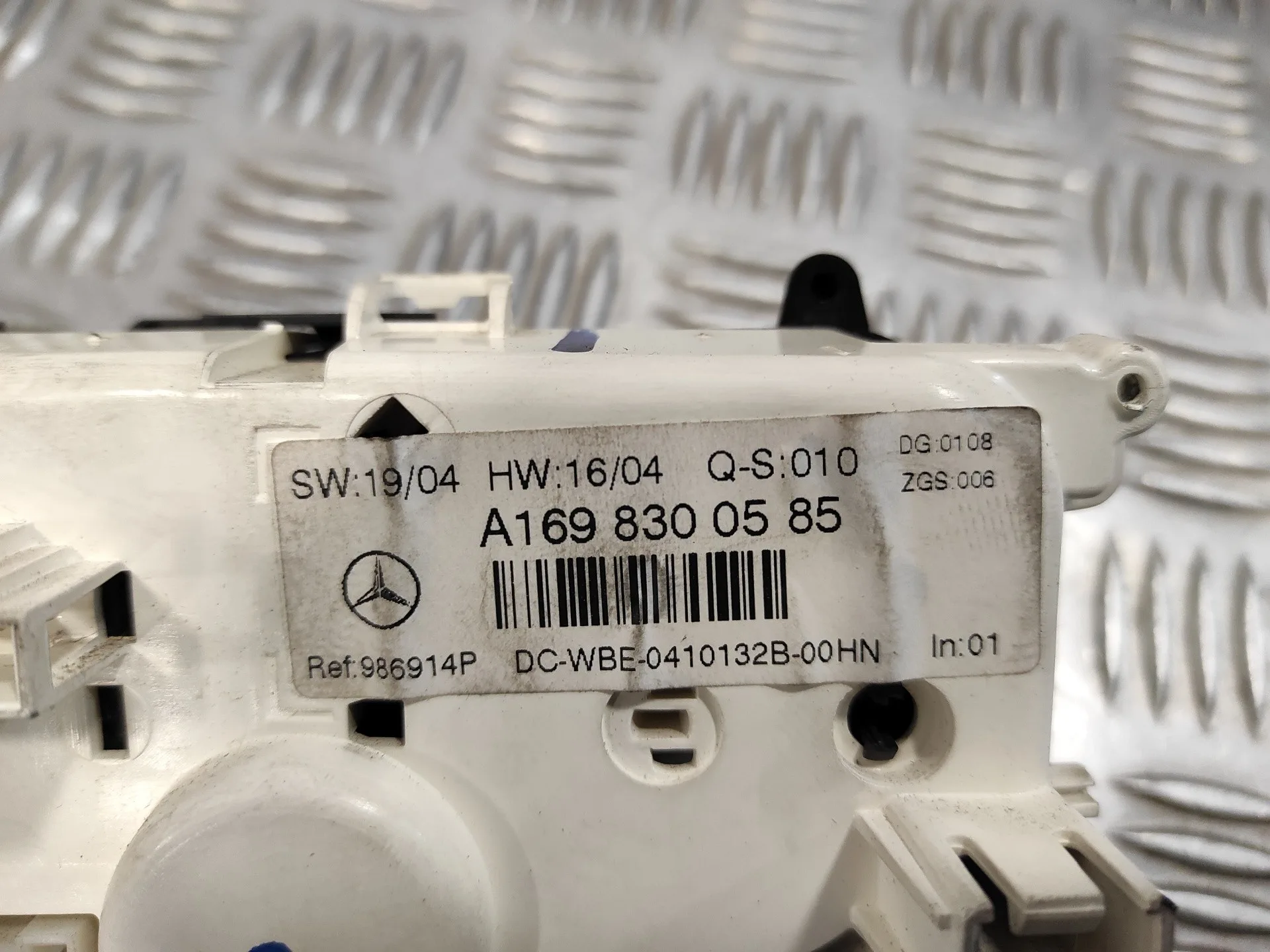 Mando Climatizador para Mercedes-Benz Clase A (W169)