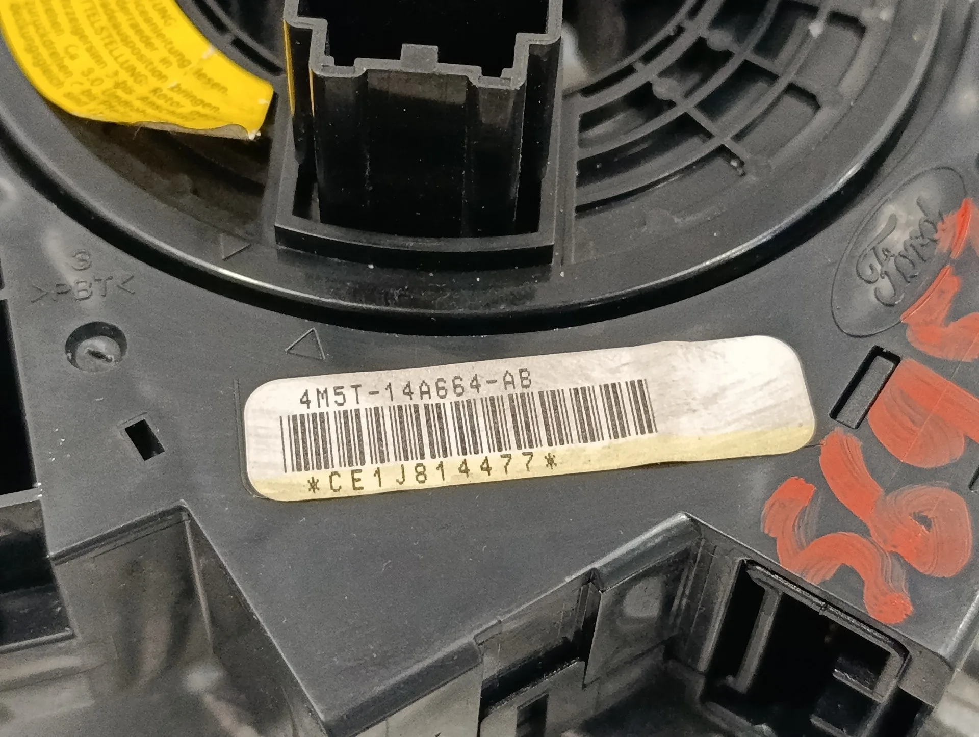 Anillo Airbag para Ford C-Max (Cb3)