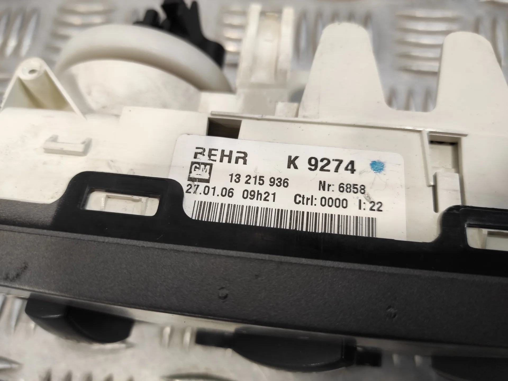 Mando Climatizador para Opel Meriva