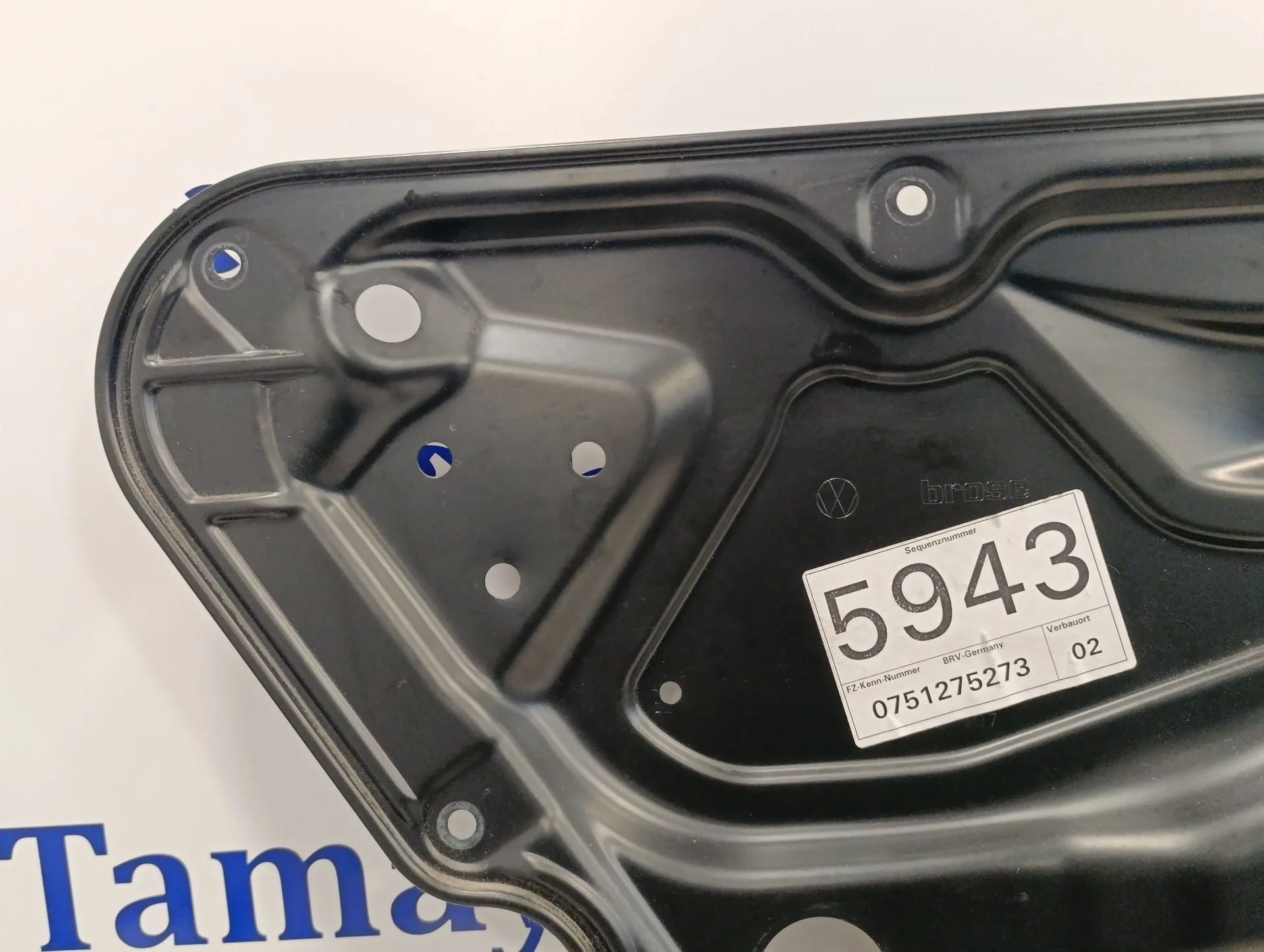 Elevalunas Trasero Izquierdo para Volkswagen Passat Berlina (3C2)