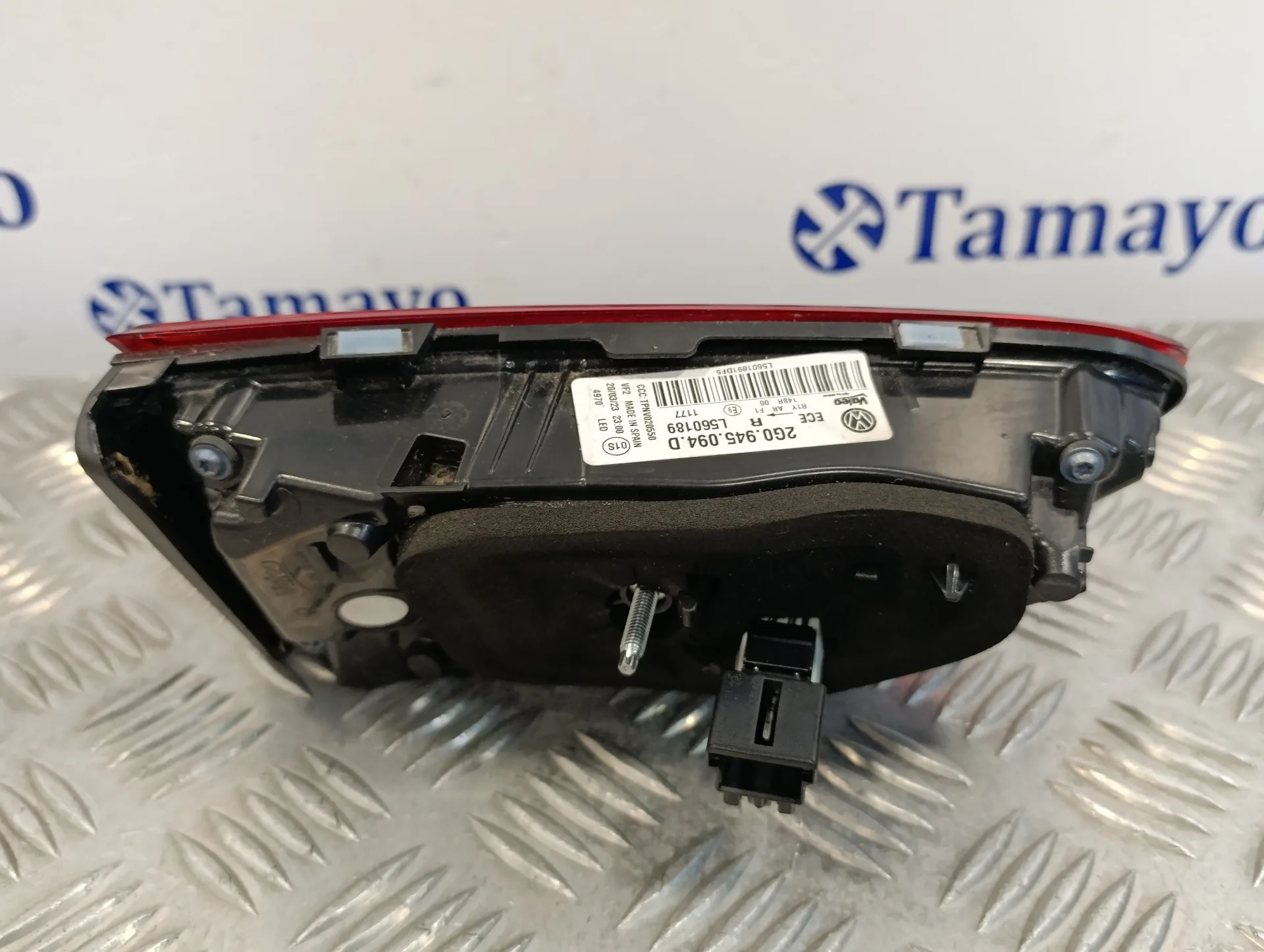 Piloto Trasero Derecho Interior para Volkswagen Polo