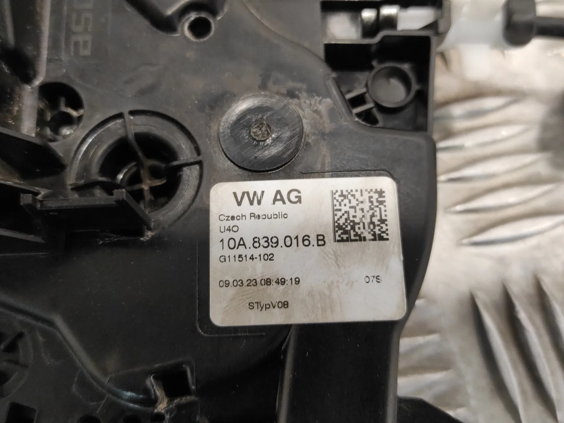 Cerradura Puerta Trasera Derecha para Volkswagen Polo