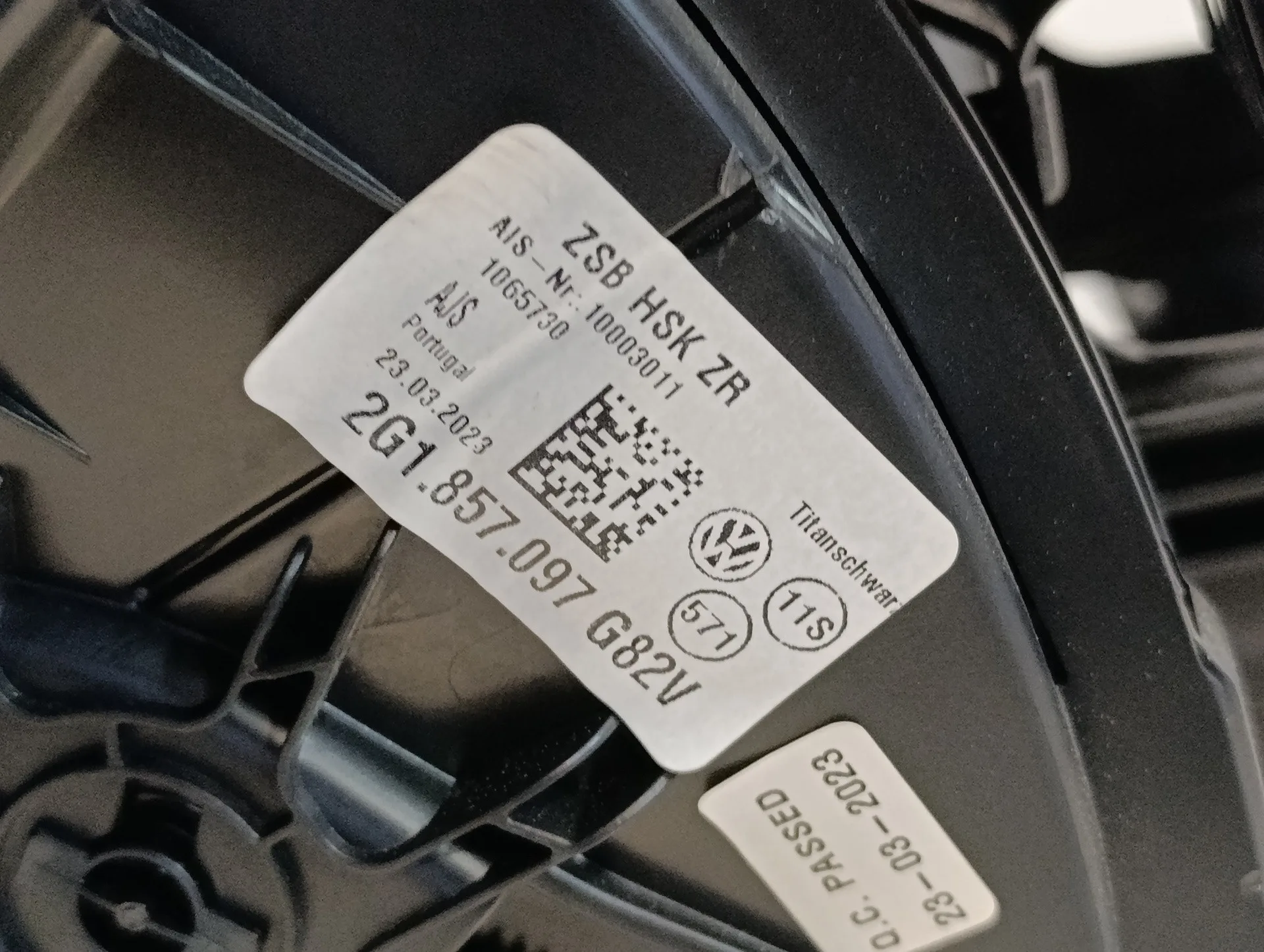 Guantera para Volkswagen Polo