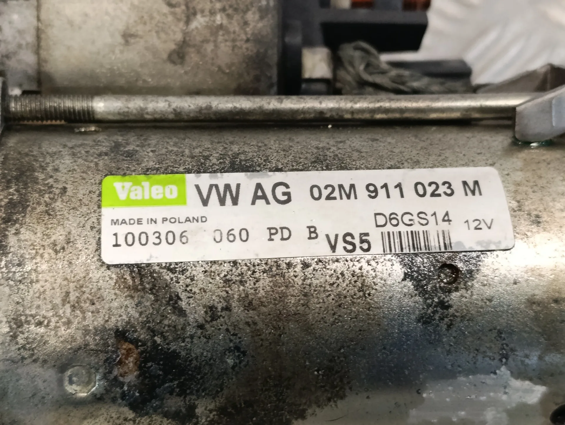 Motor Arranque para Volkswagen Golf V Berlina (1K1)