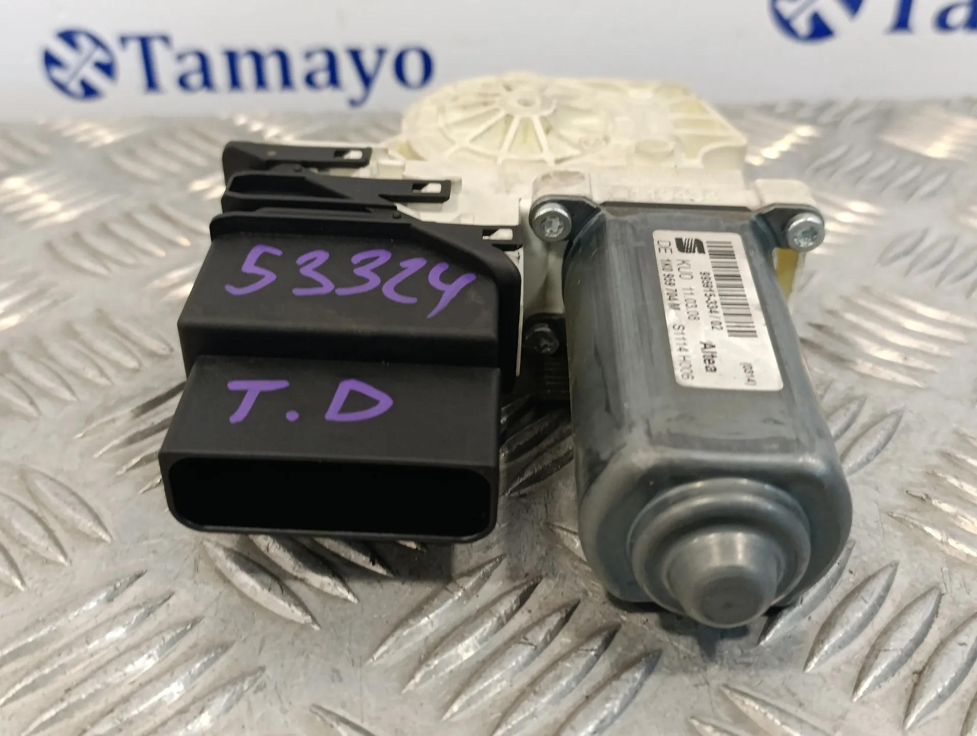 Motor Elevalunas Trasero Derecho para Seat Toledo (5P2)