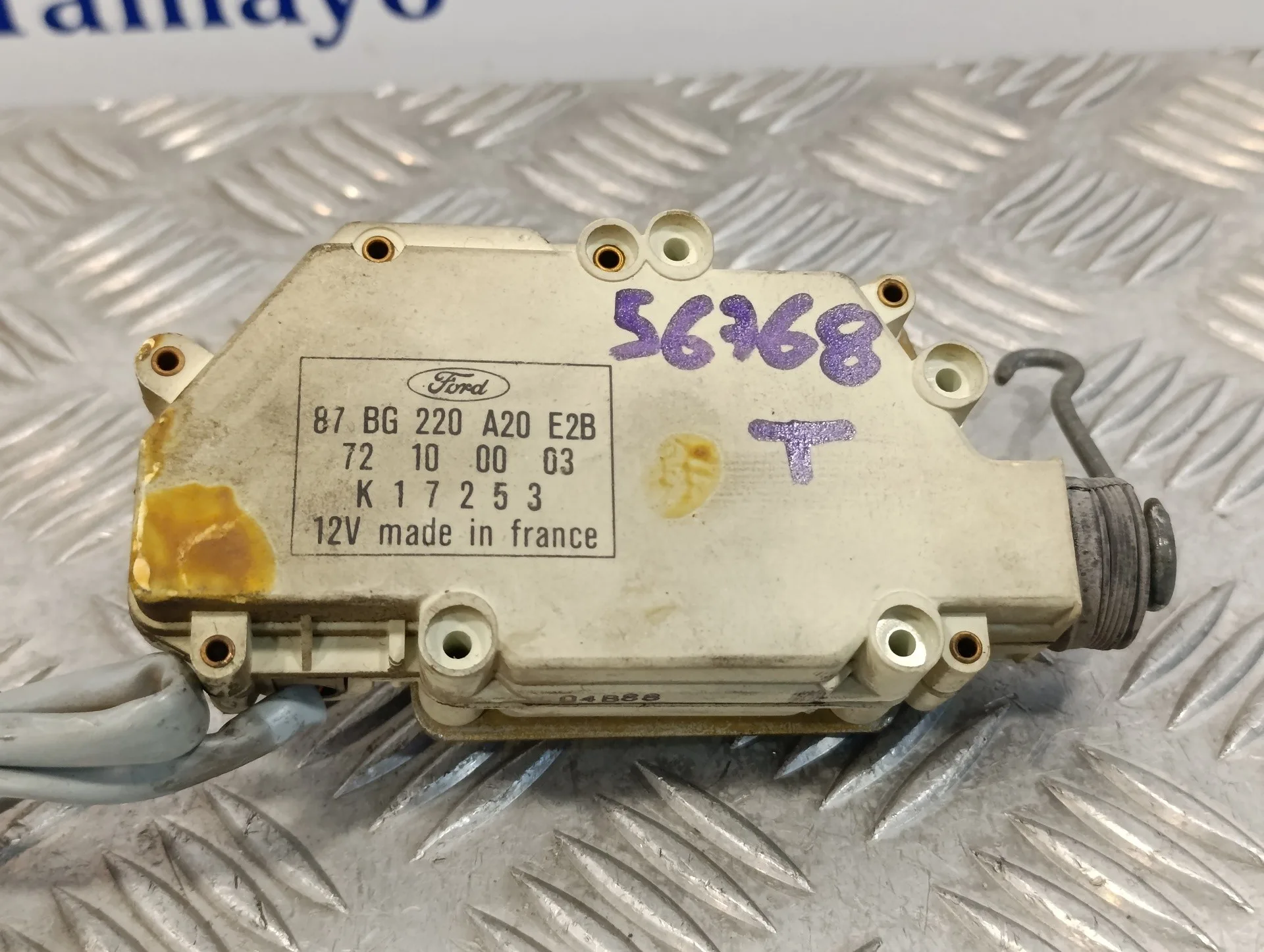 Motor Cierre Centralizado Porton para Ford Sierra Berlina