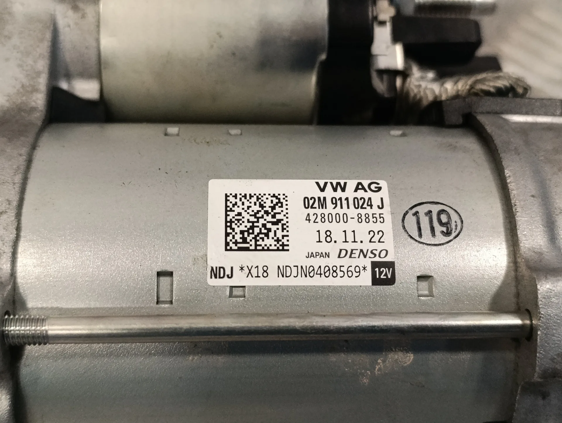 Motor Arranque para Volkswagen Polo