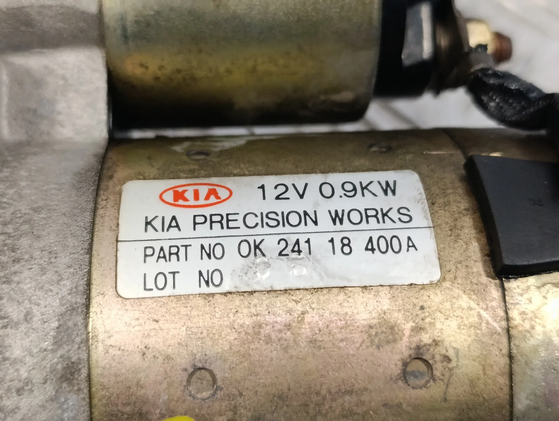 Motor Arranque para Kia Sephia Ll