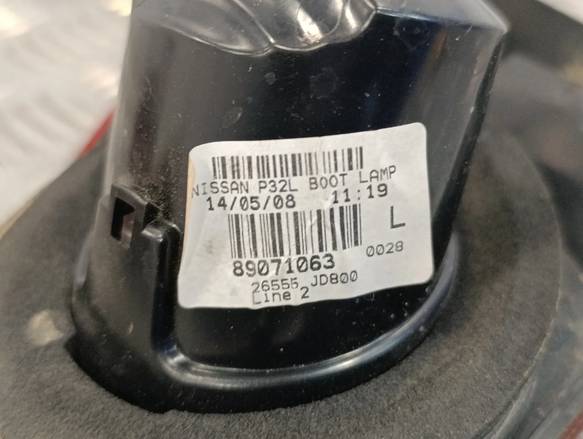 Piloto Trasero Izquierdo Interior para Nissan Qashqai (J10)