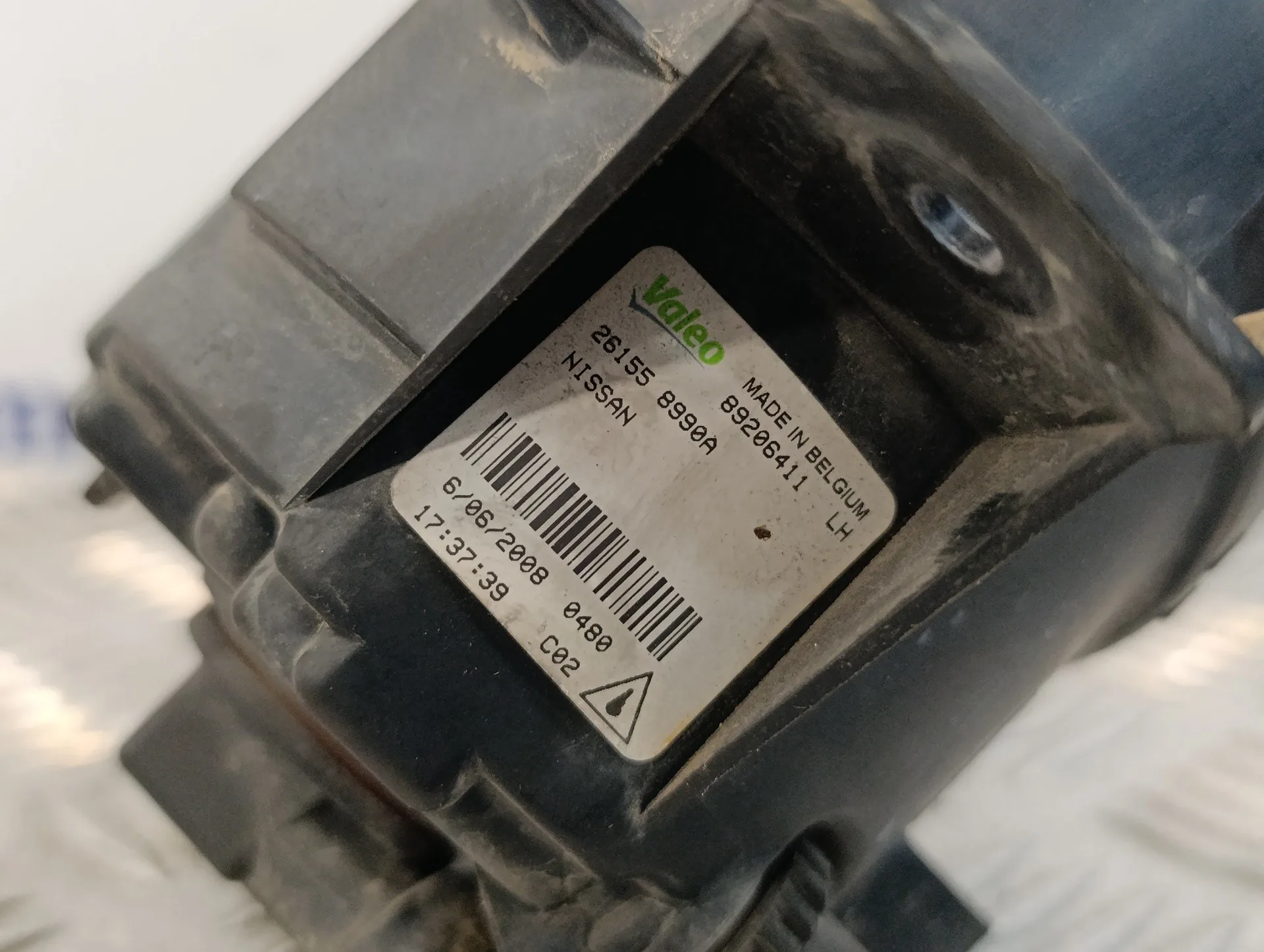 Faro Antiniebla Izquierdo para Nissan Qashqai (J10)
