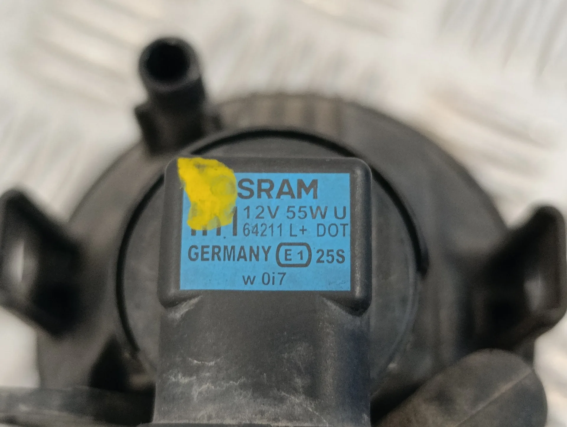 Faro Antiniebla Derecho para Citroën C4 Picasso