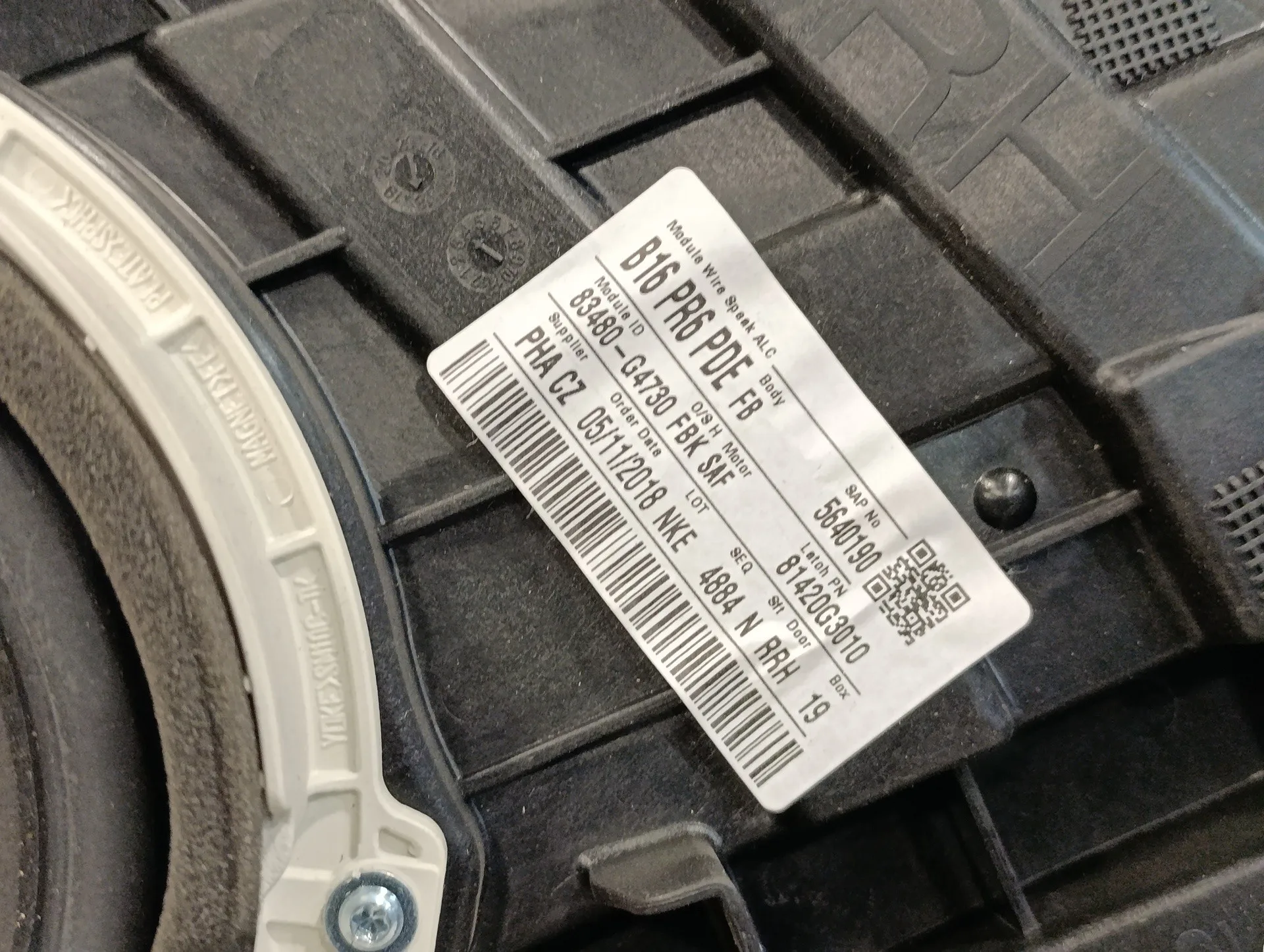 Elevalunas Trasero Derecho para Hyundai I30 Fastback