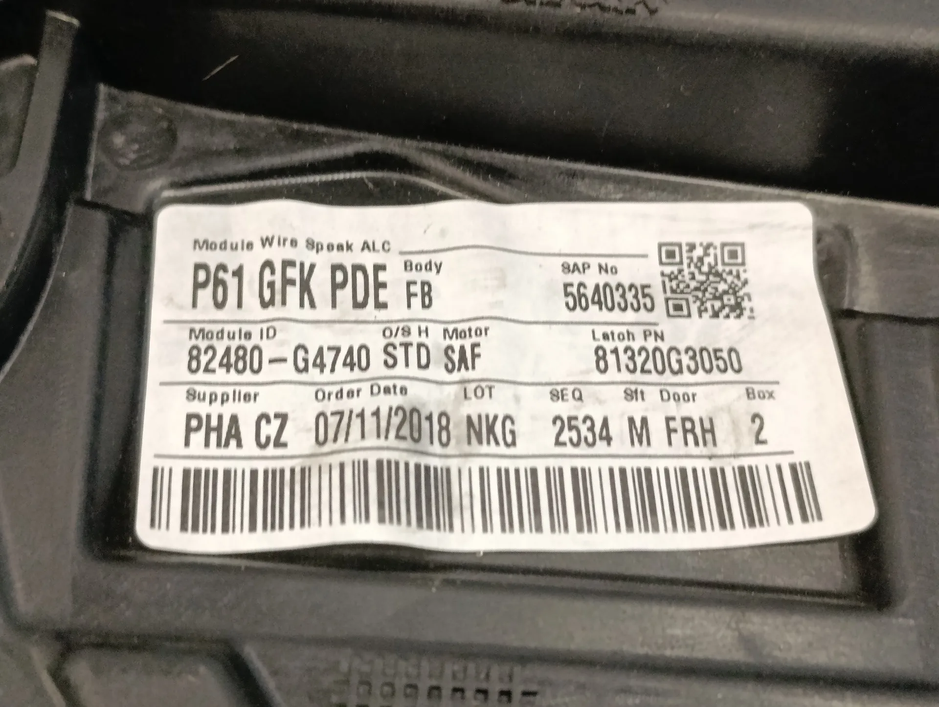 Elevalunas Delantero Derecho para Hyundai I30 Fastback
