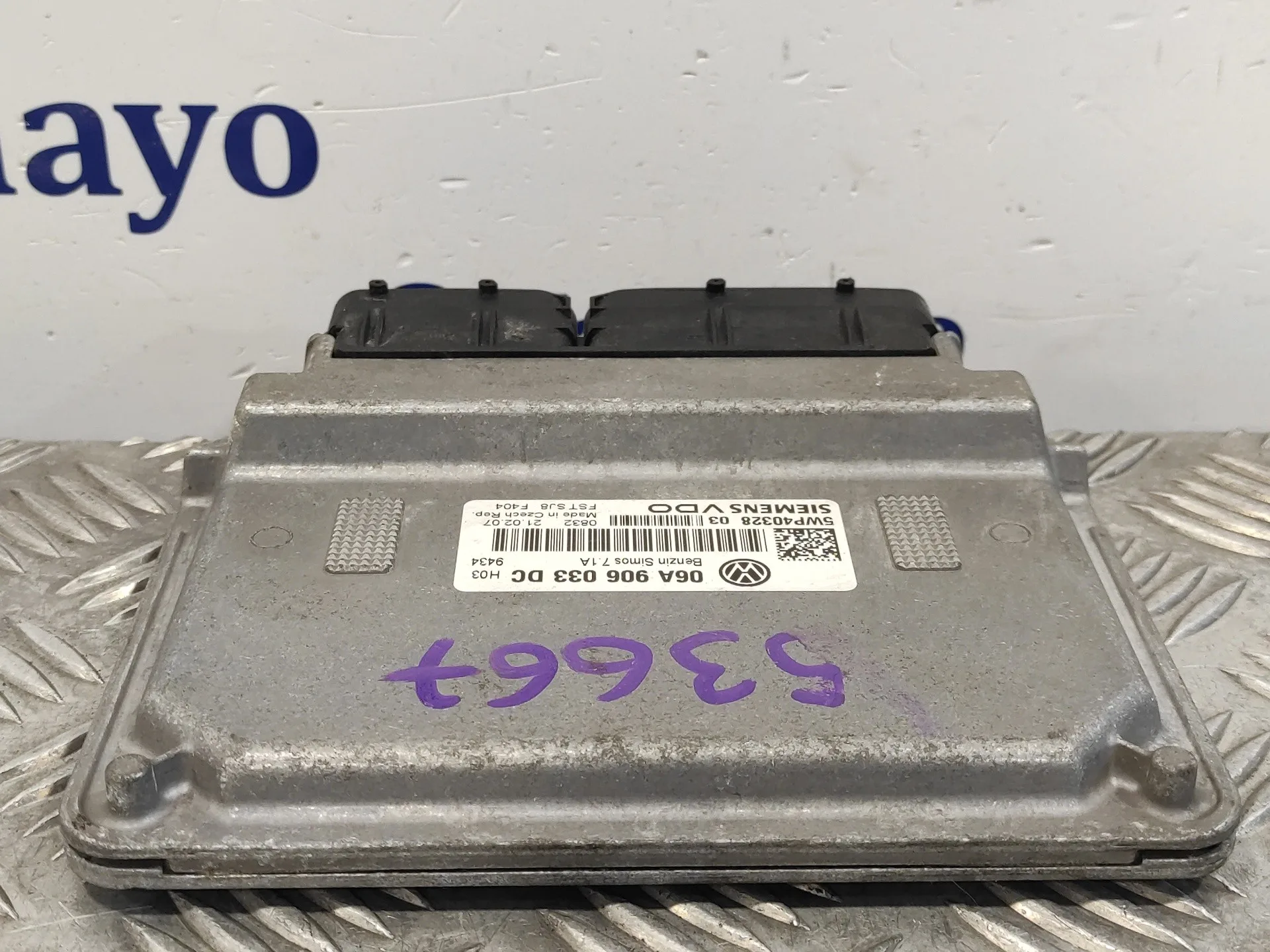 Centralita Motor Uce para Volkswagen Golf Plus (5M1)