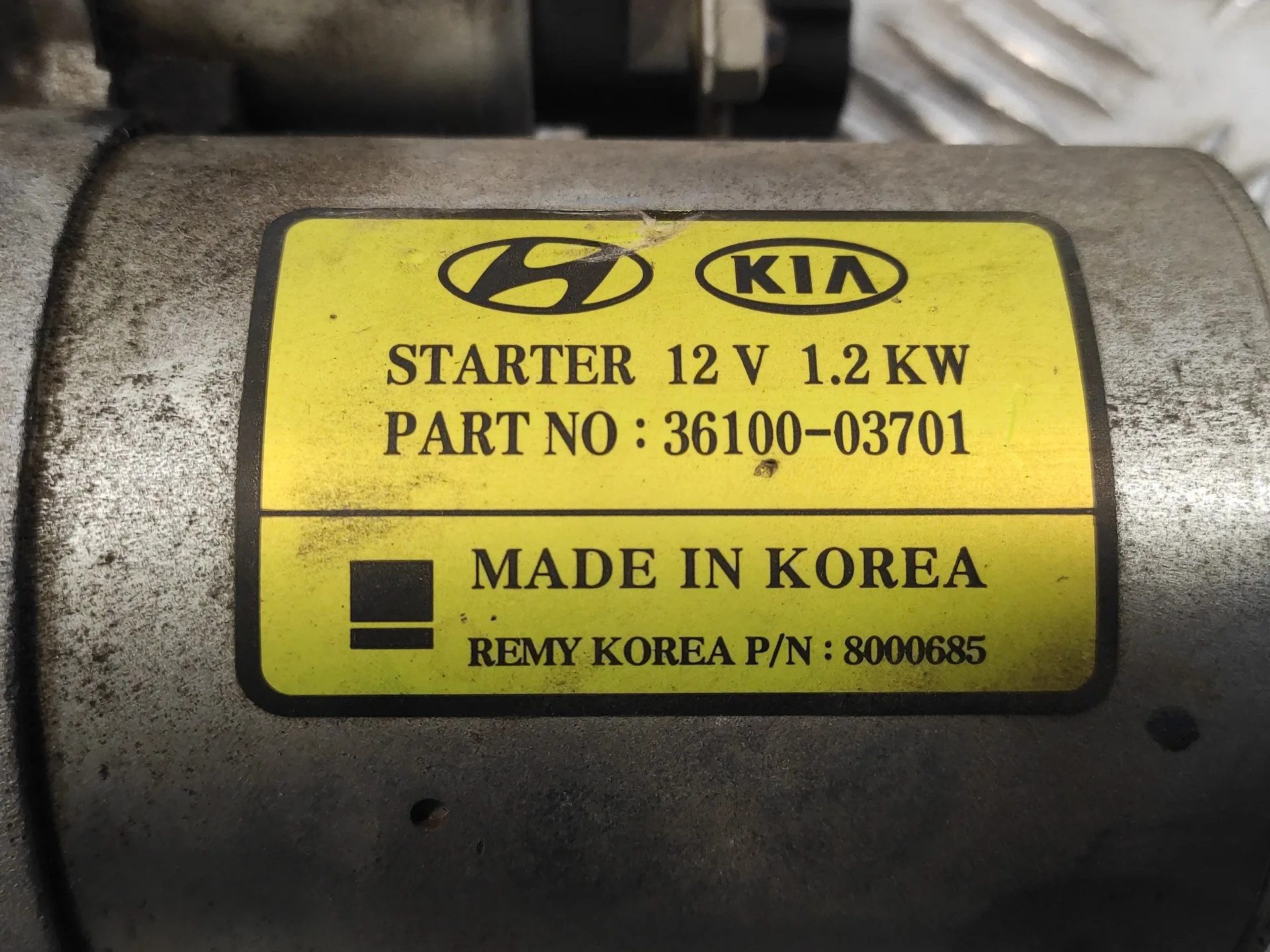 Motor Arranque para Hyundai I30 Fastback