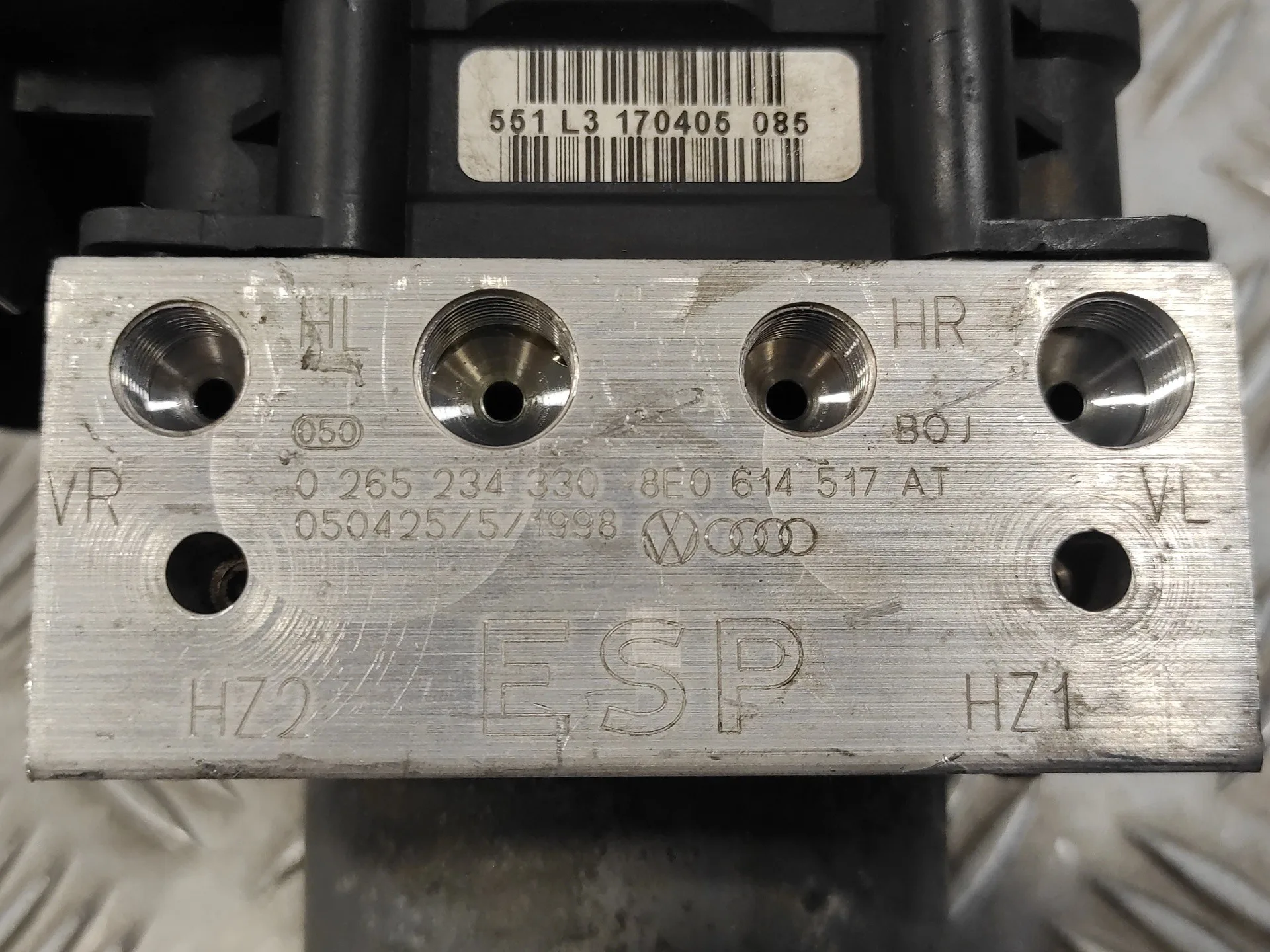 Abs para Audi A4 Avant (8E)
