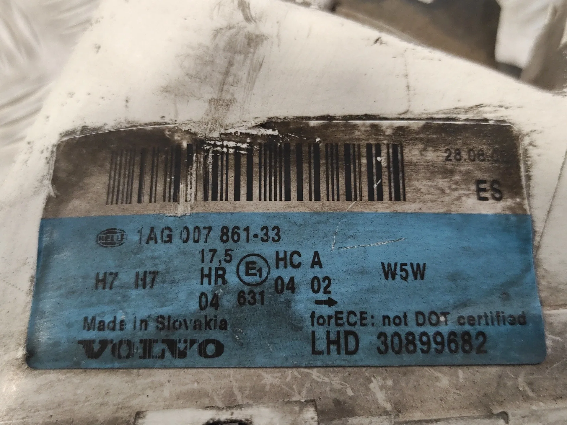 Faro Izquierdo para Volvo V40 Familiar