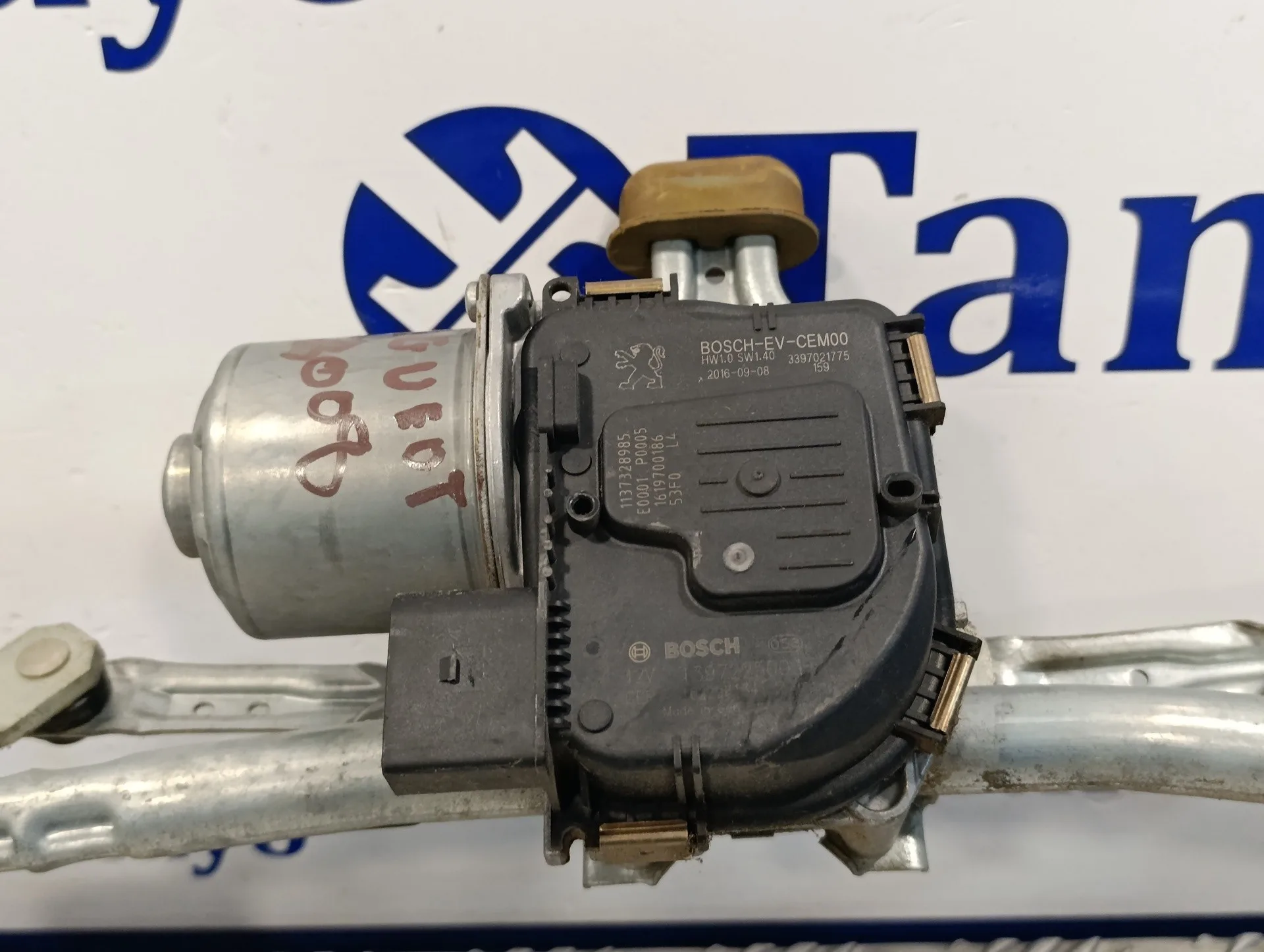 Motor Limpia Delantero para Peugeot 3008