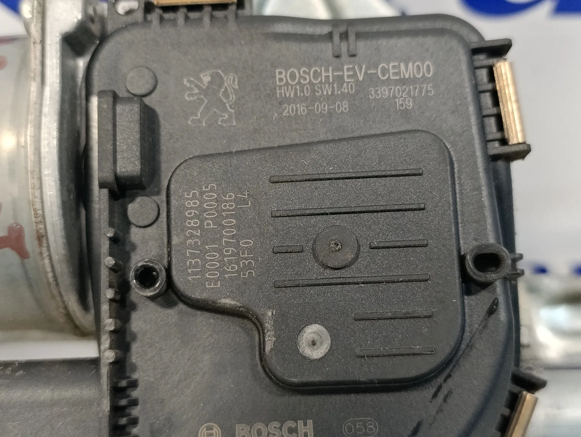 Motor Limpia Delantero para Peugeot 3008
