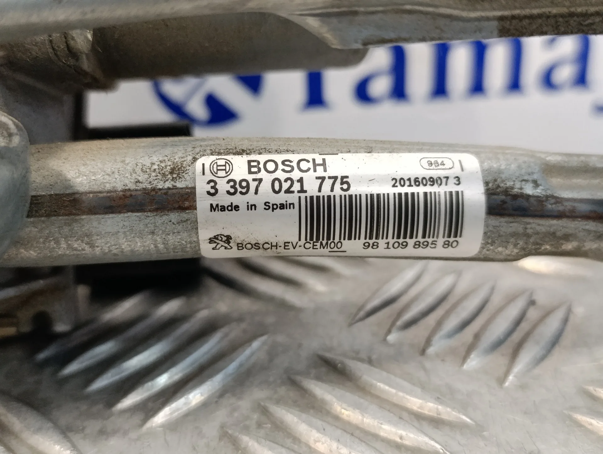 Motor Limpia Delantero para Peugeot 3008