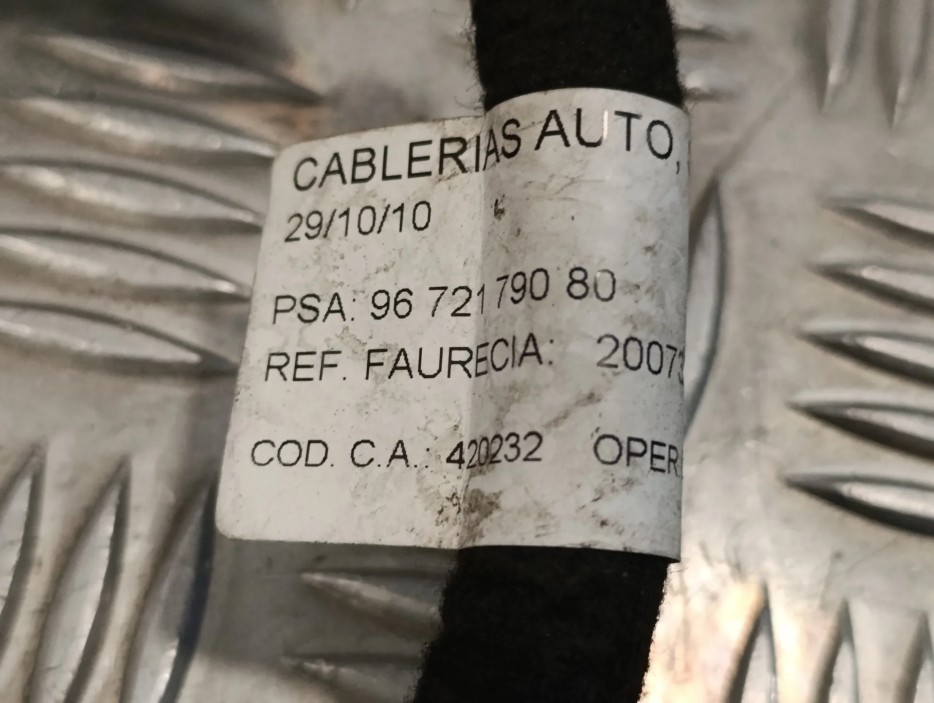 Cable para Citroën C4 Lim.