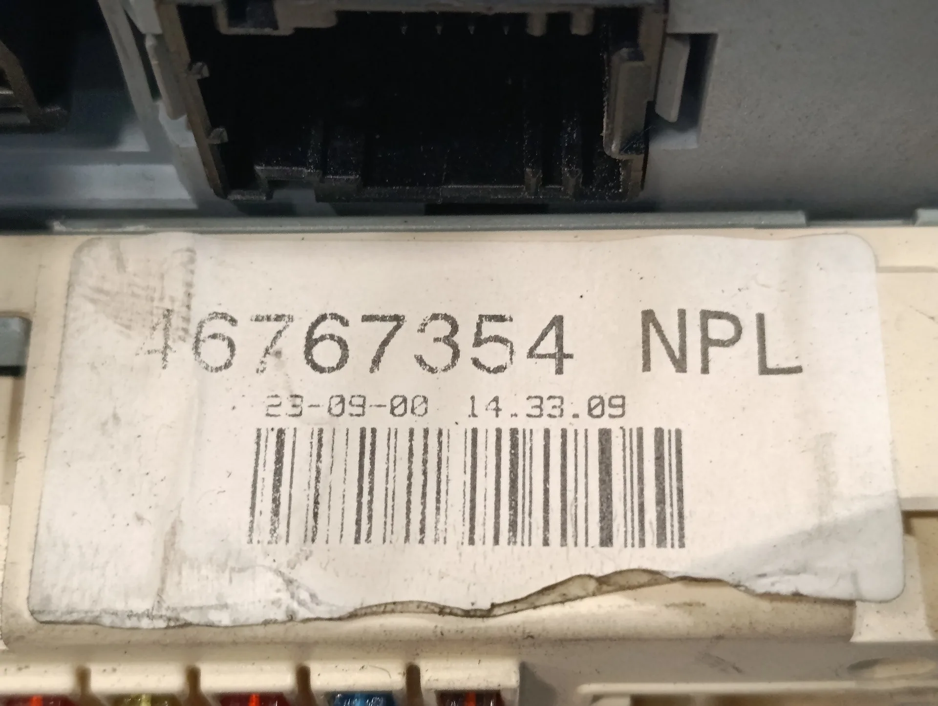Caja Reles / Fusibles para Fiat Punto Berlina (188)