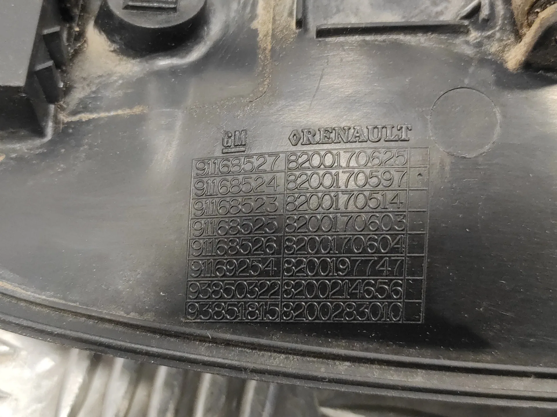 Maneta Exterior Delantera Derecha para Renault Trafic Caja Cerrada (Ab 4.01)
