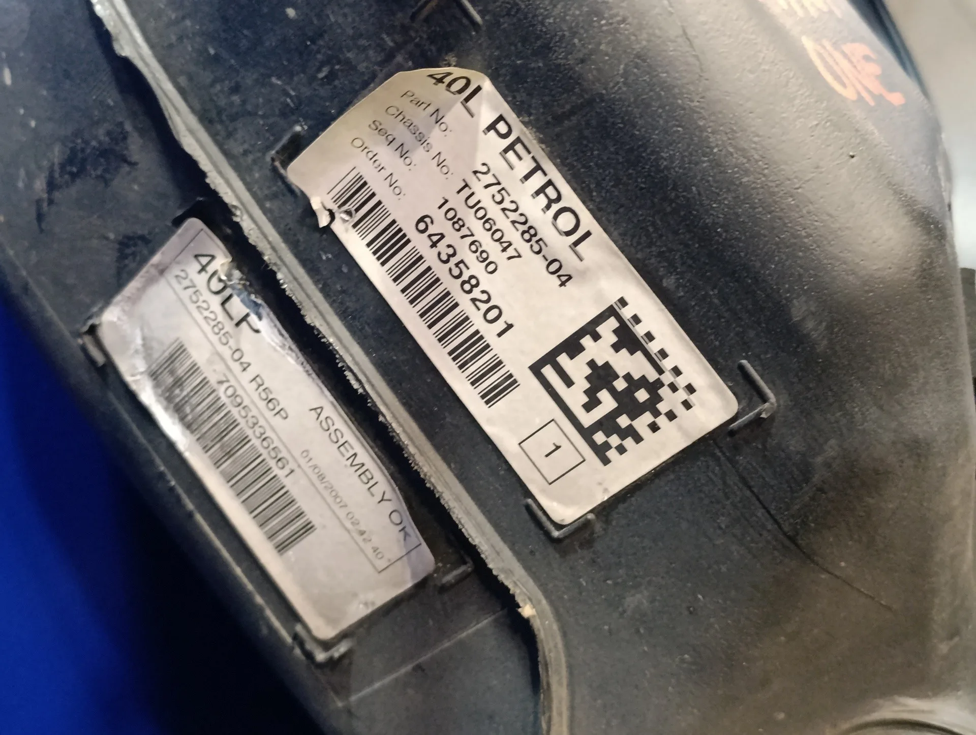 Deposito Combustible para Mini Mini (R56)