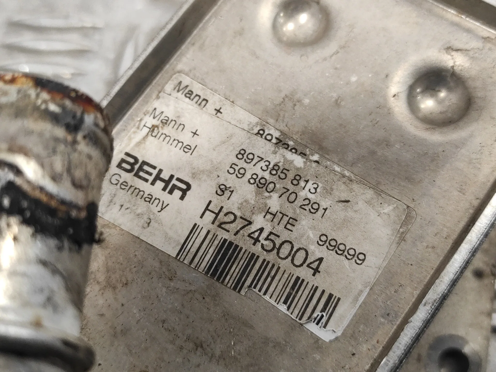 Enfriador Aceite Motor para Opel Astra J Sports Tourer
