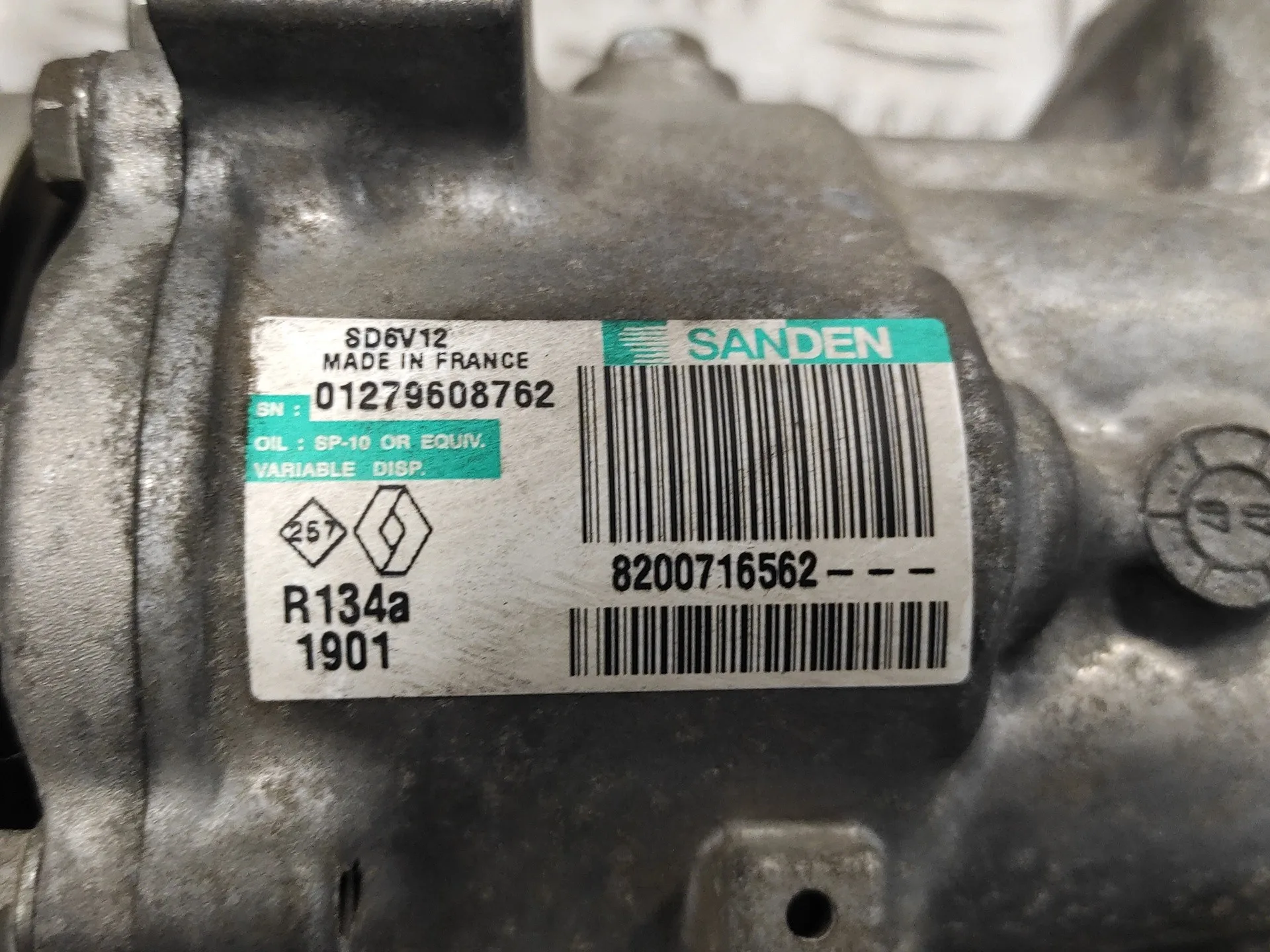 Compresor Aire Acondicionado para Renault Clio Ii Fase Ii (B/Cb0)