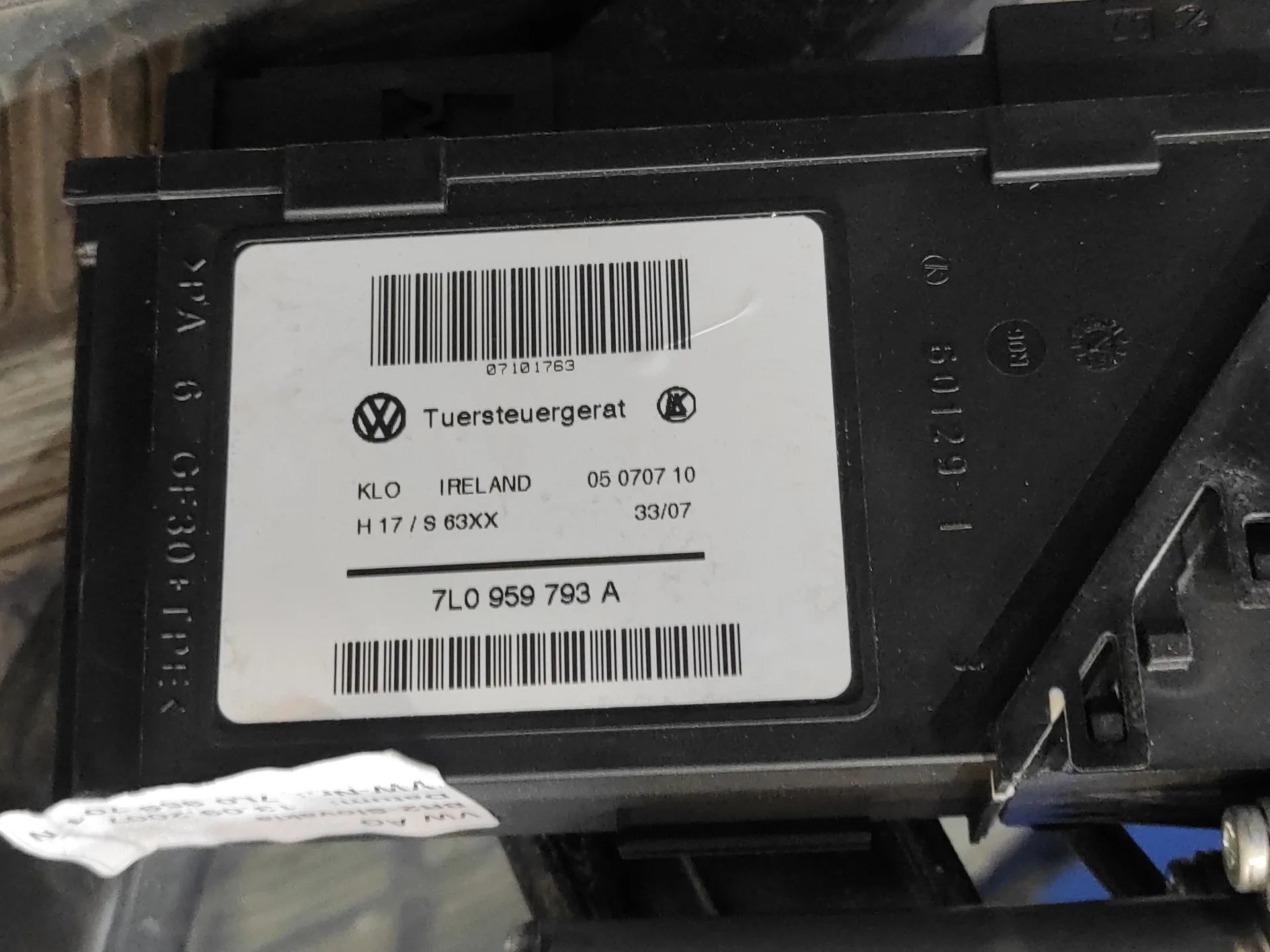 Elevalunas Delantero Izquierdo para Volkswagen Touareg (7L6)