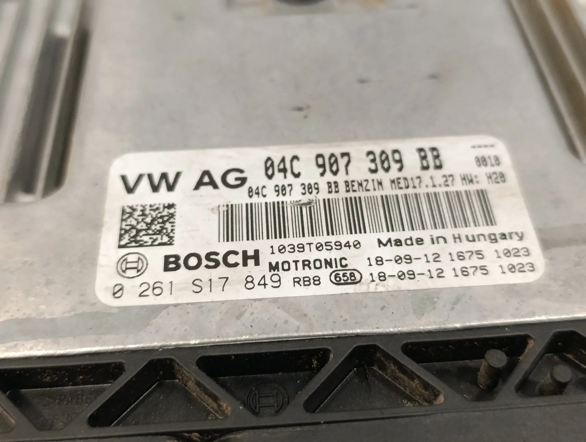 Centralita Motor Uce para Volkswagen Polo Vi (Aw1, Bz1, Ae1)