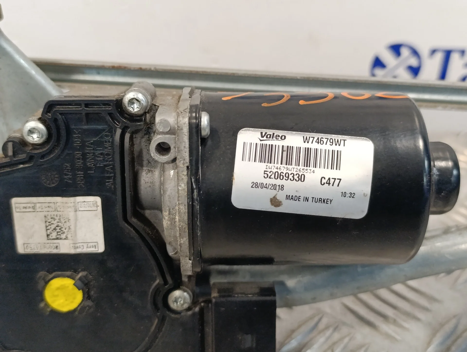 Motor Limpia Delantero para Fiat Tipo Ii (357) Berlina