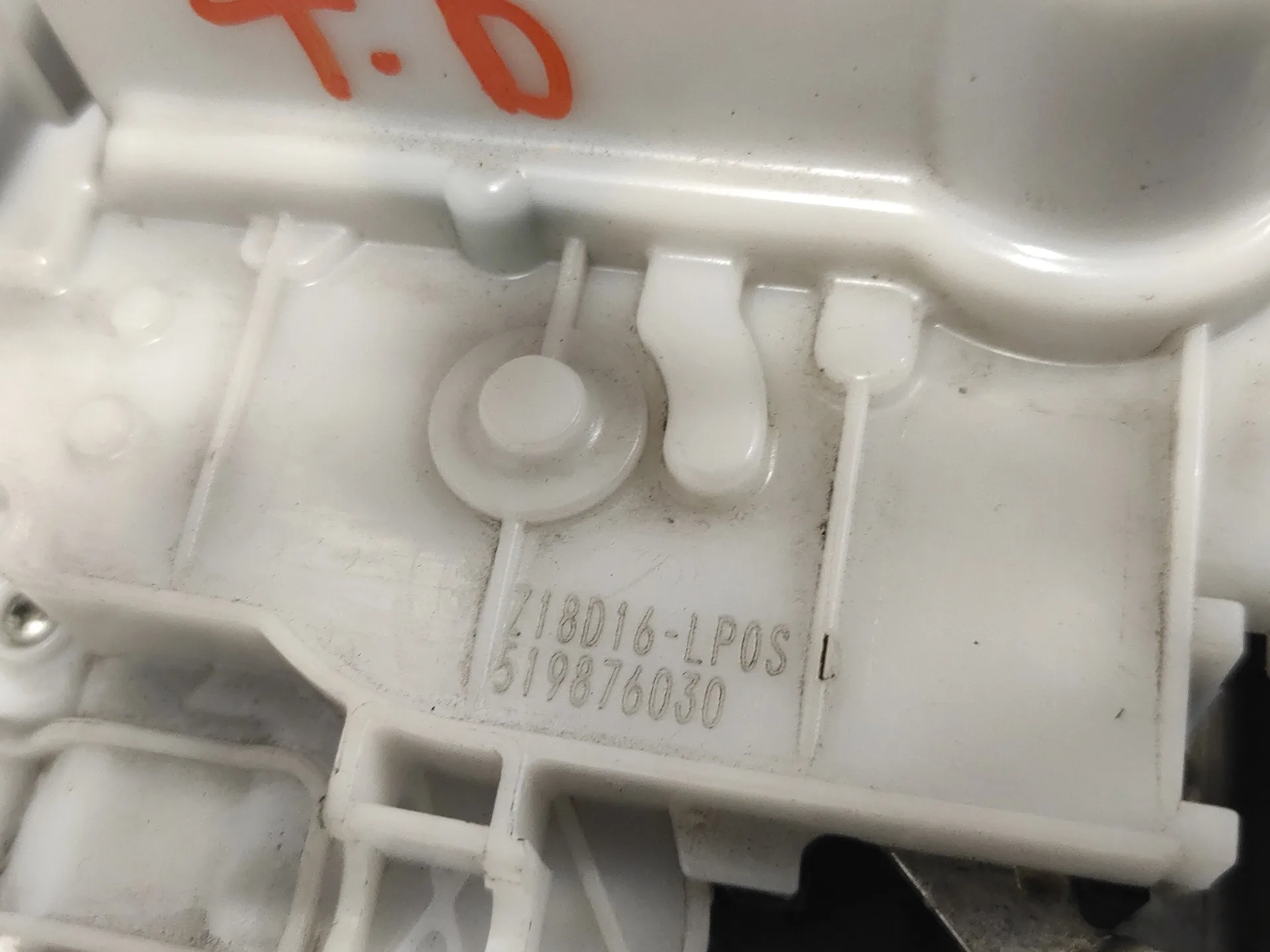 Cerradura Puerta Trasera Derecha para Fiat Tipo Ii (357) Berlina