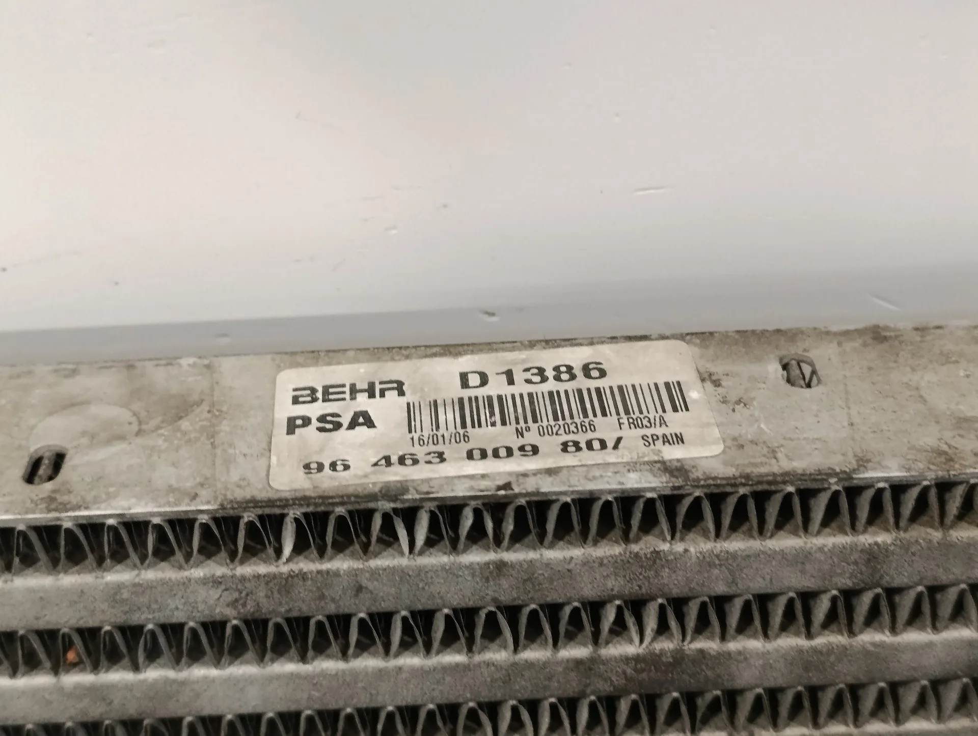 Intercooler para Peugeot 407 Coupe