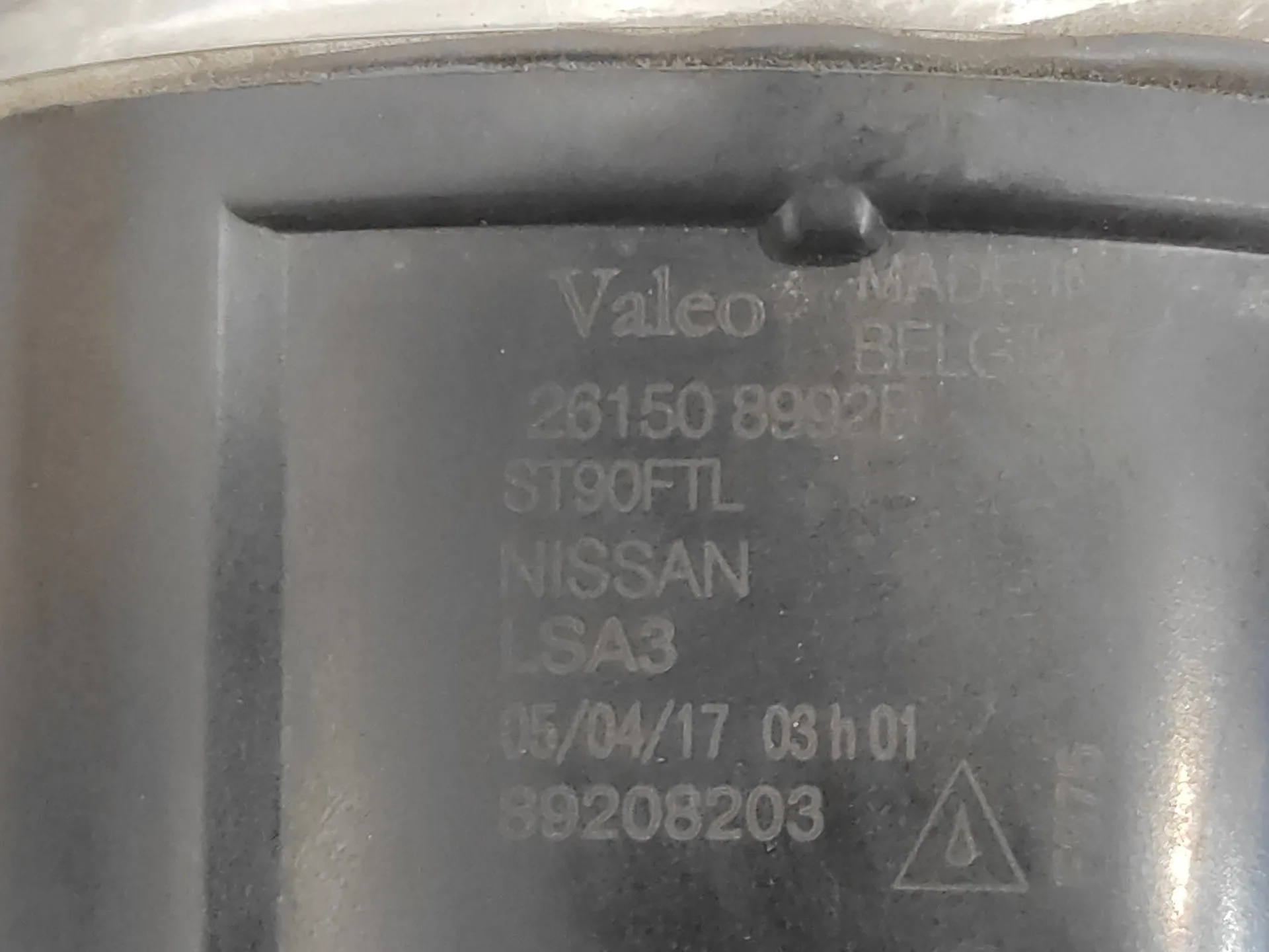 Faro Antiniebla Derecho para Nissan Qashqai (J11)