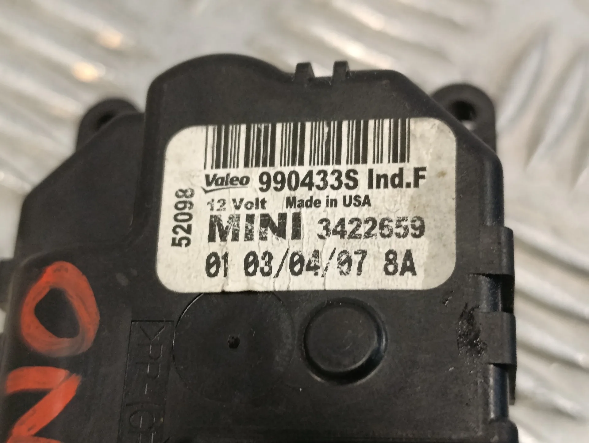 Motor Apertura Trampillas Climatizador para Mini Mini (R56)