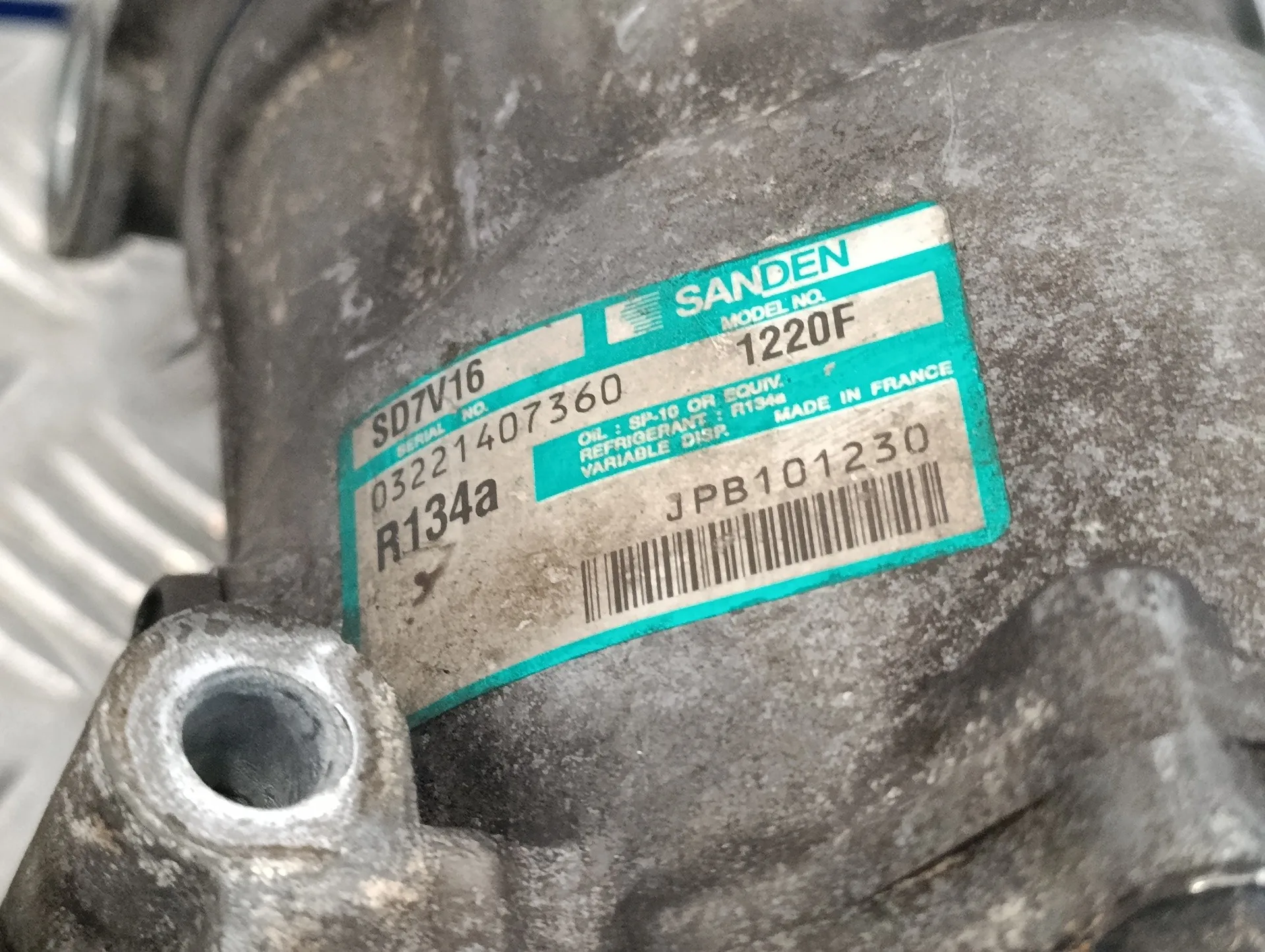 Compresor Aire Acondicionado para Mg Serie 45 (Rt)