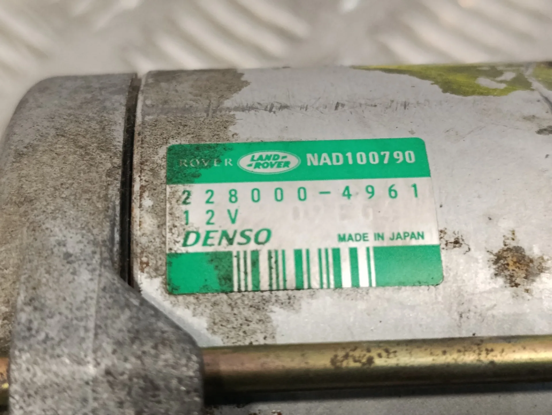 Motor Arranque para Mg Serie 45 (Rt)