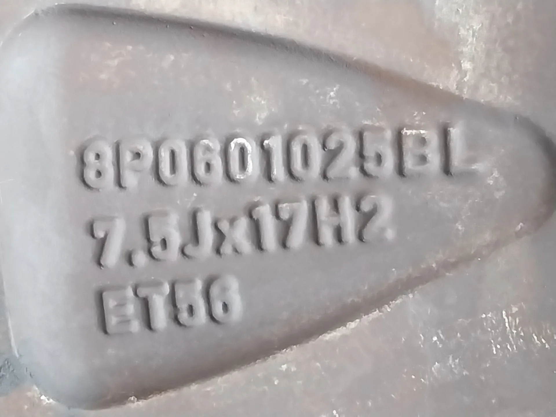 Llanta para Audi A3 (8P)