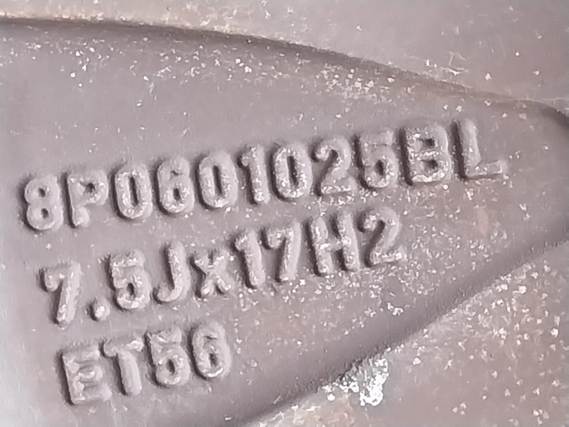 Llanta para Audi A3 (8P)