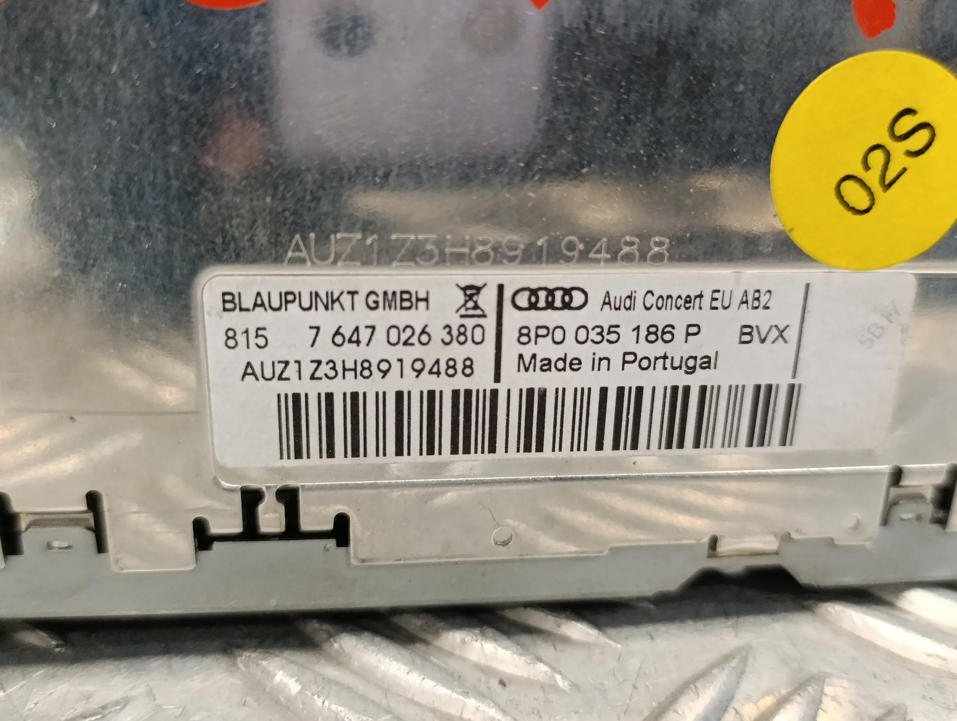 Sistema Audio / Radio Cd para Audi A3 (8P)