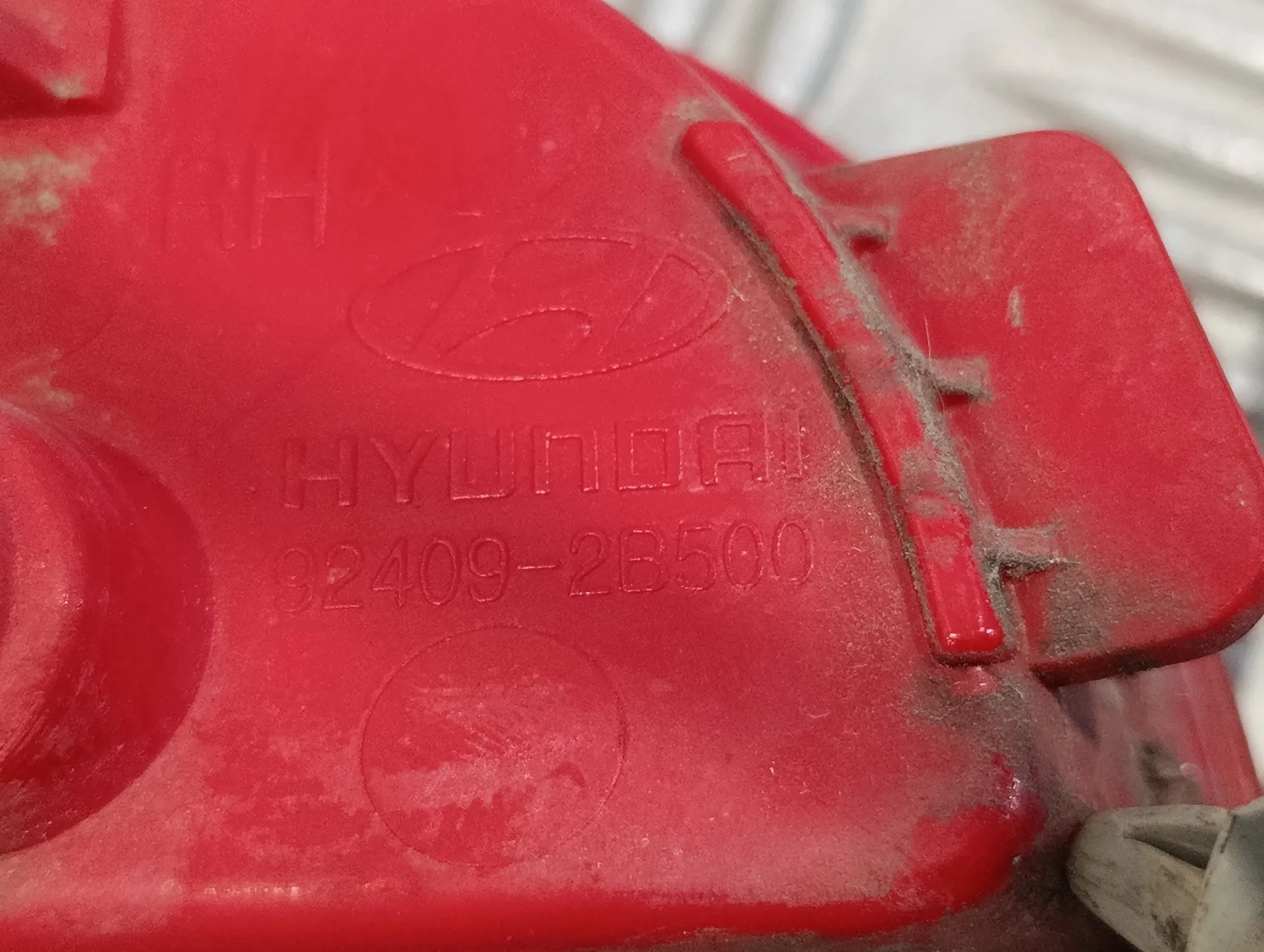 Faro Antiniebla Trasero Derecho para Hyundai Santa Fe (Bm)
