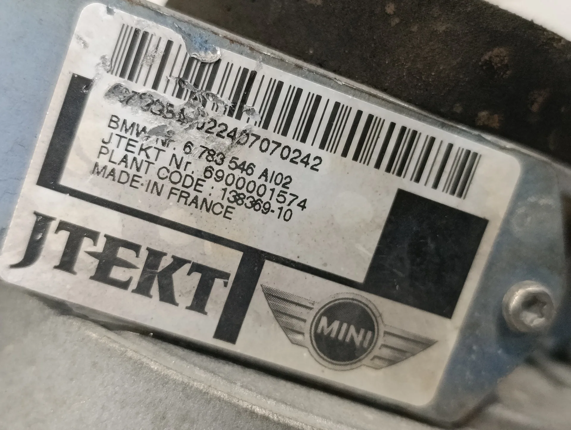 Cremallera Direccion para Mini Mini (R56)