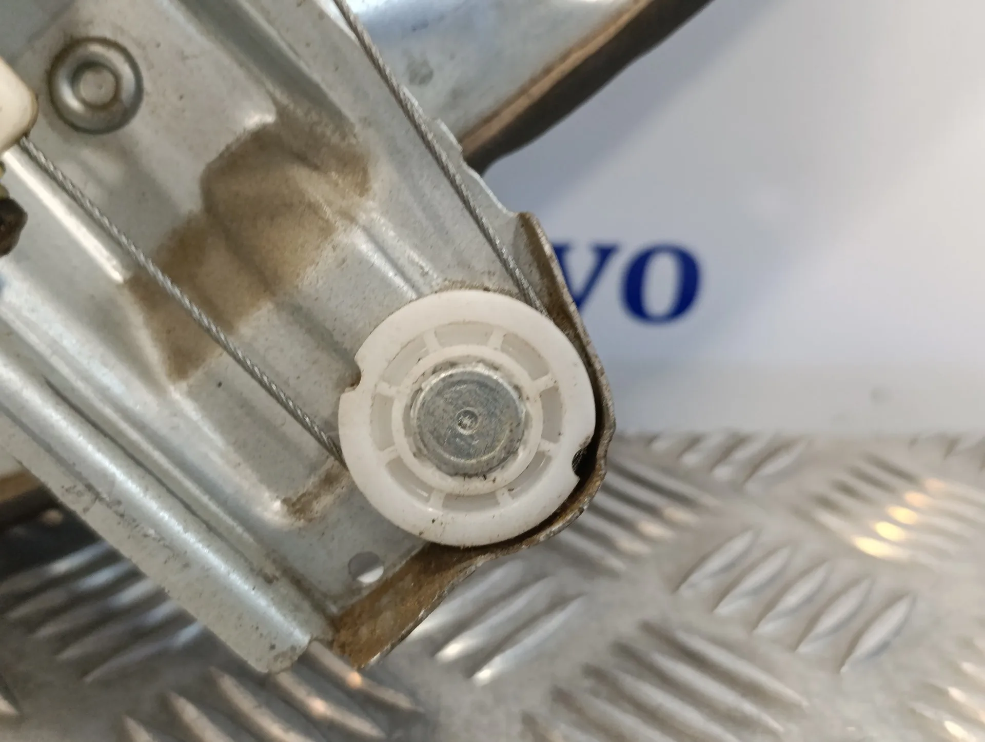 Elevalunas Trasero Derecho para Hyundai Santa Fe (Bm)