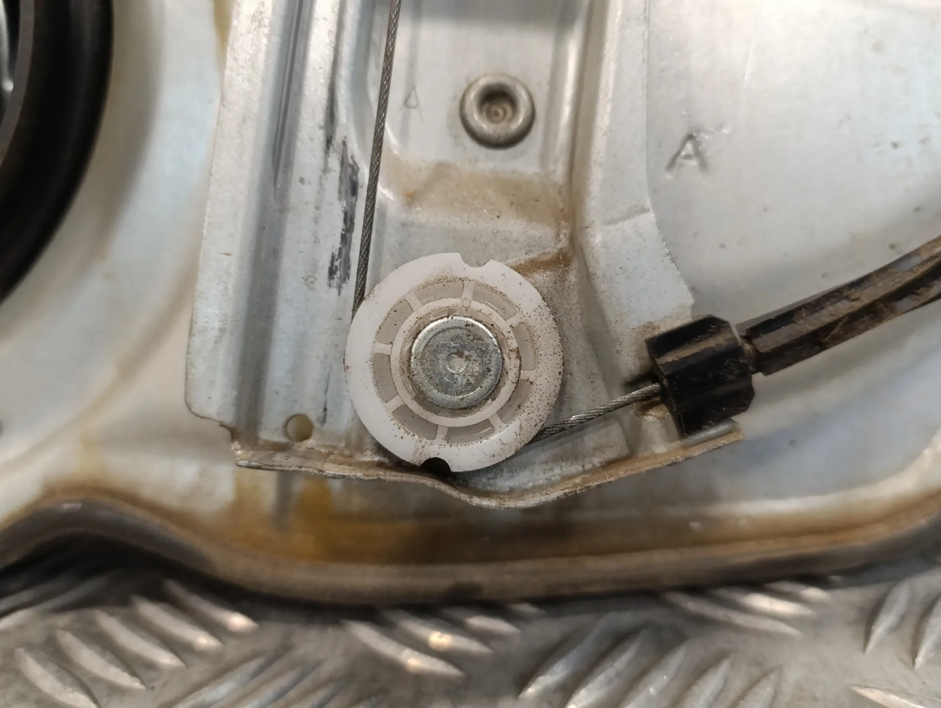 Elevalunas Delantero Izquierdo para Hyundai Santa Fe (Bm)
