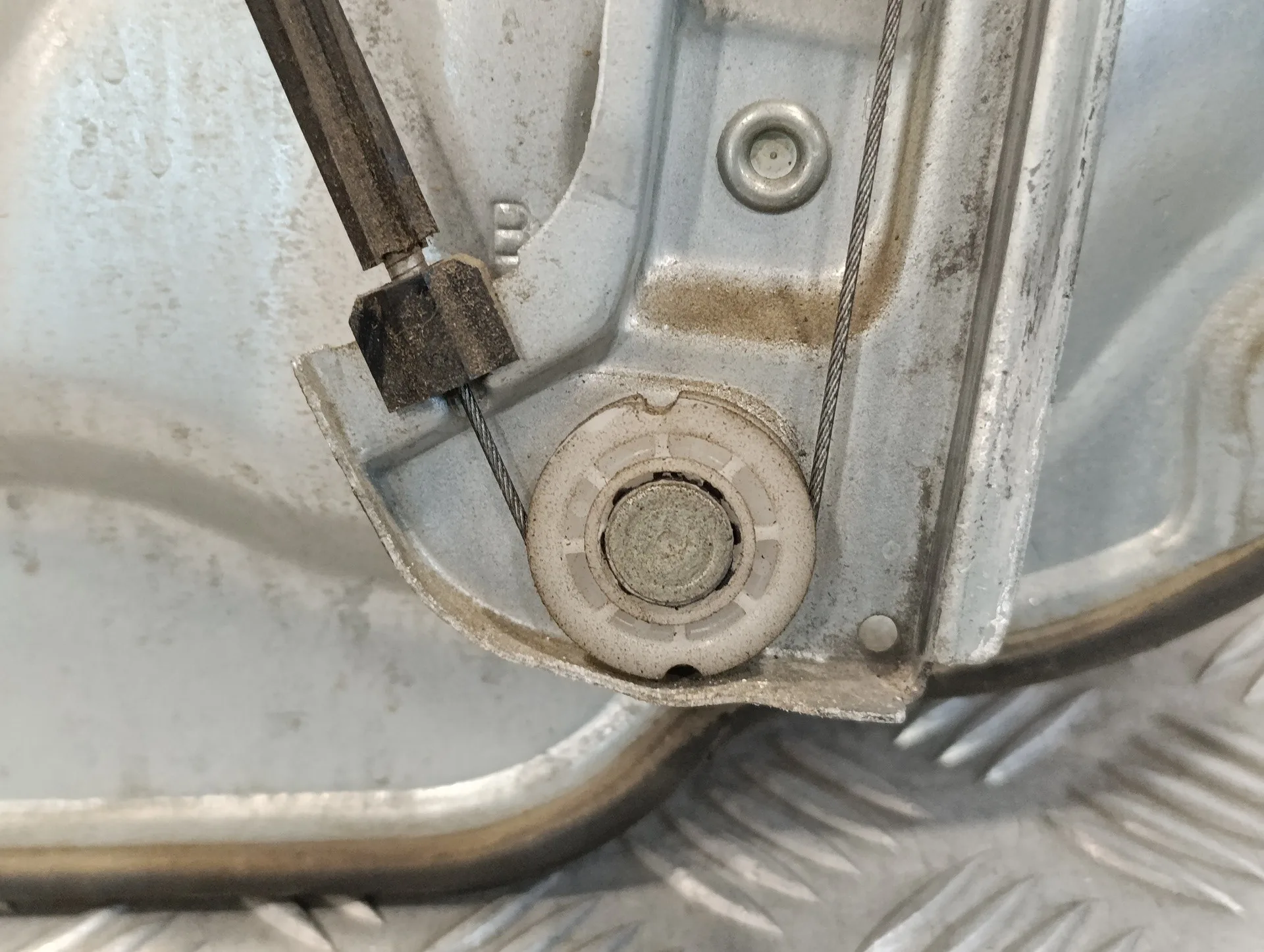 Elevalunas Delantero Izquierdo para Hyundai Santa Fe (Bm)