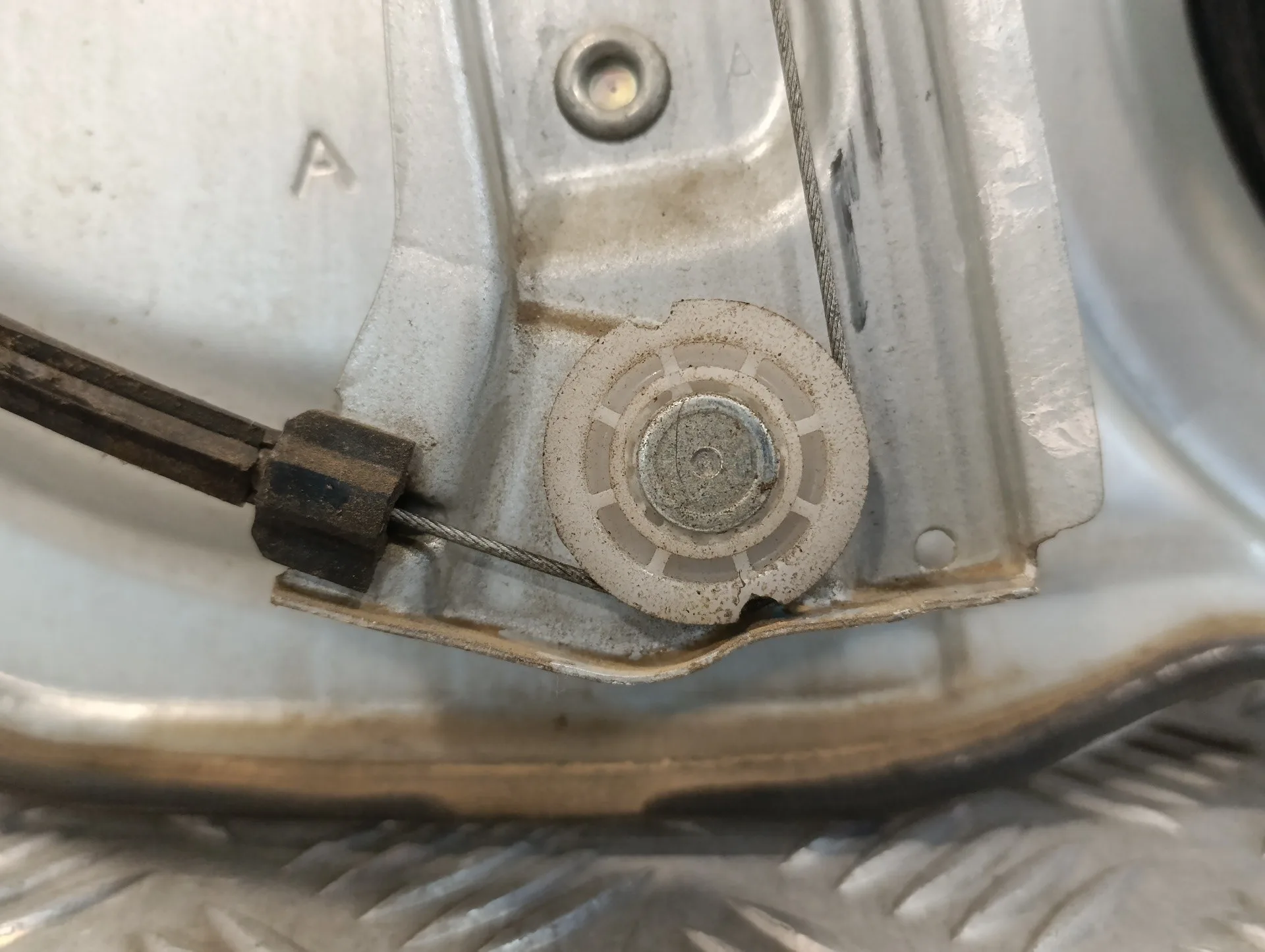 Elevalunas Delantero Derecho para Hyundai Santa Fe (Bm)