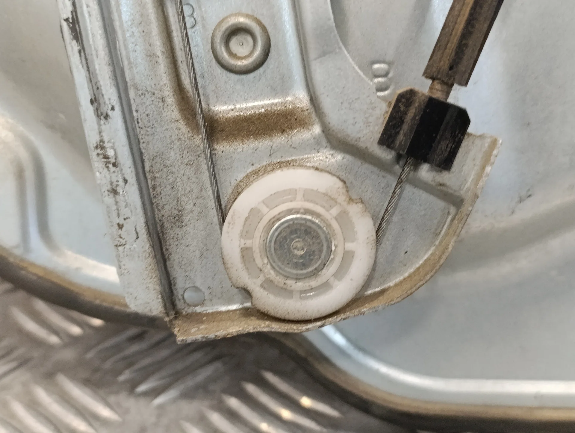 Elevalunas Delantero Derecho para Hyundai Santa Fe (Bm)
